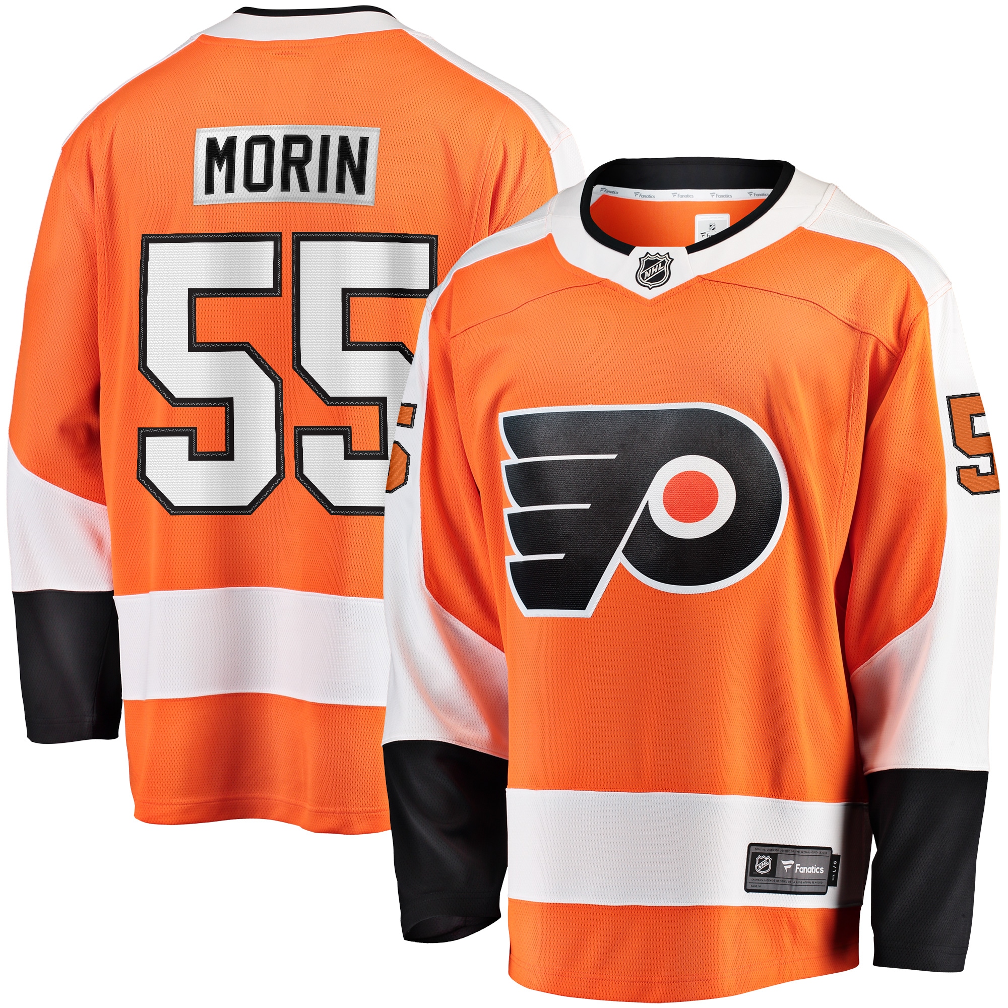 Samuel Morin Philadelphia Flyers Breakaway Player Jersey - Orange