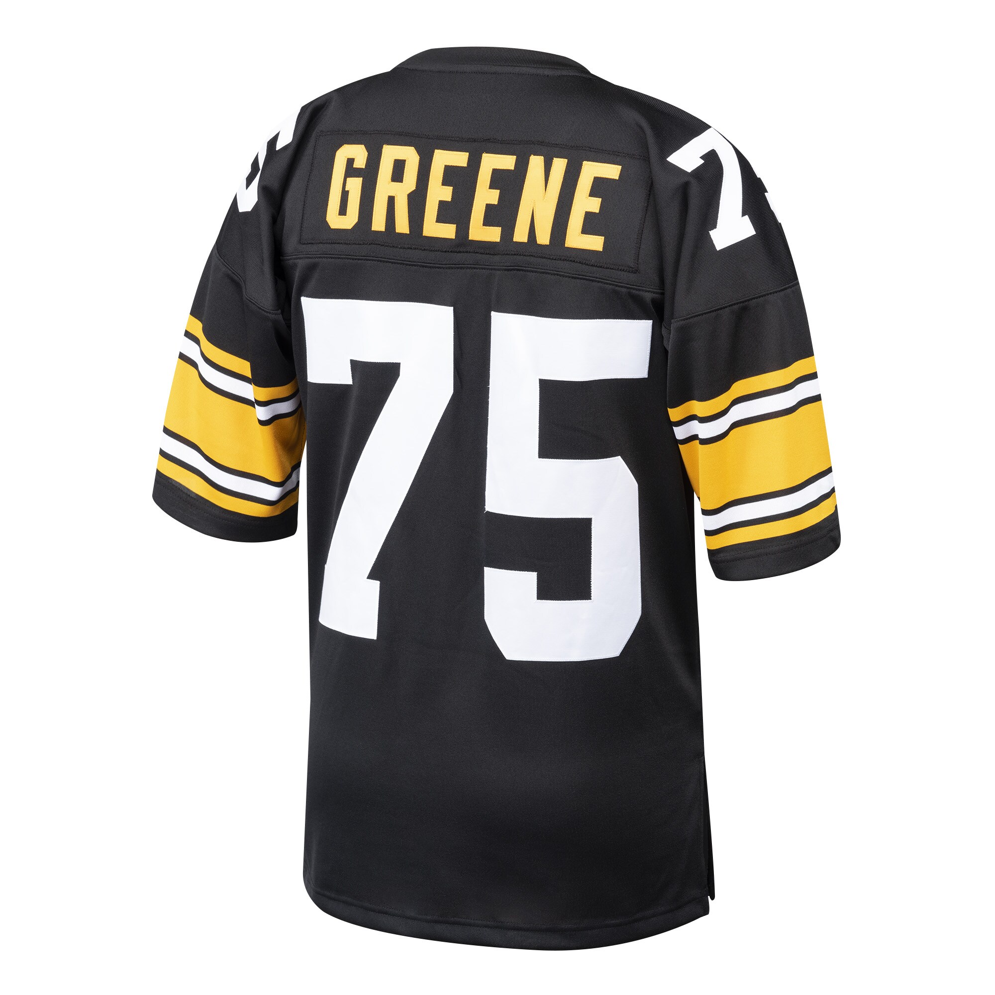 Joe Greene Pittsburgh Steelers  1975 Authentic Throwback Retired Player Jersey - Black