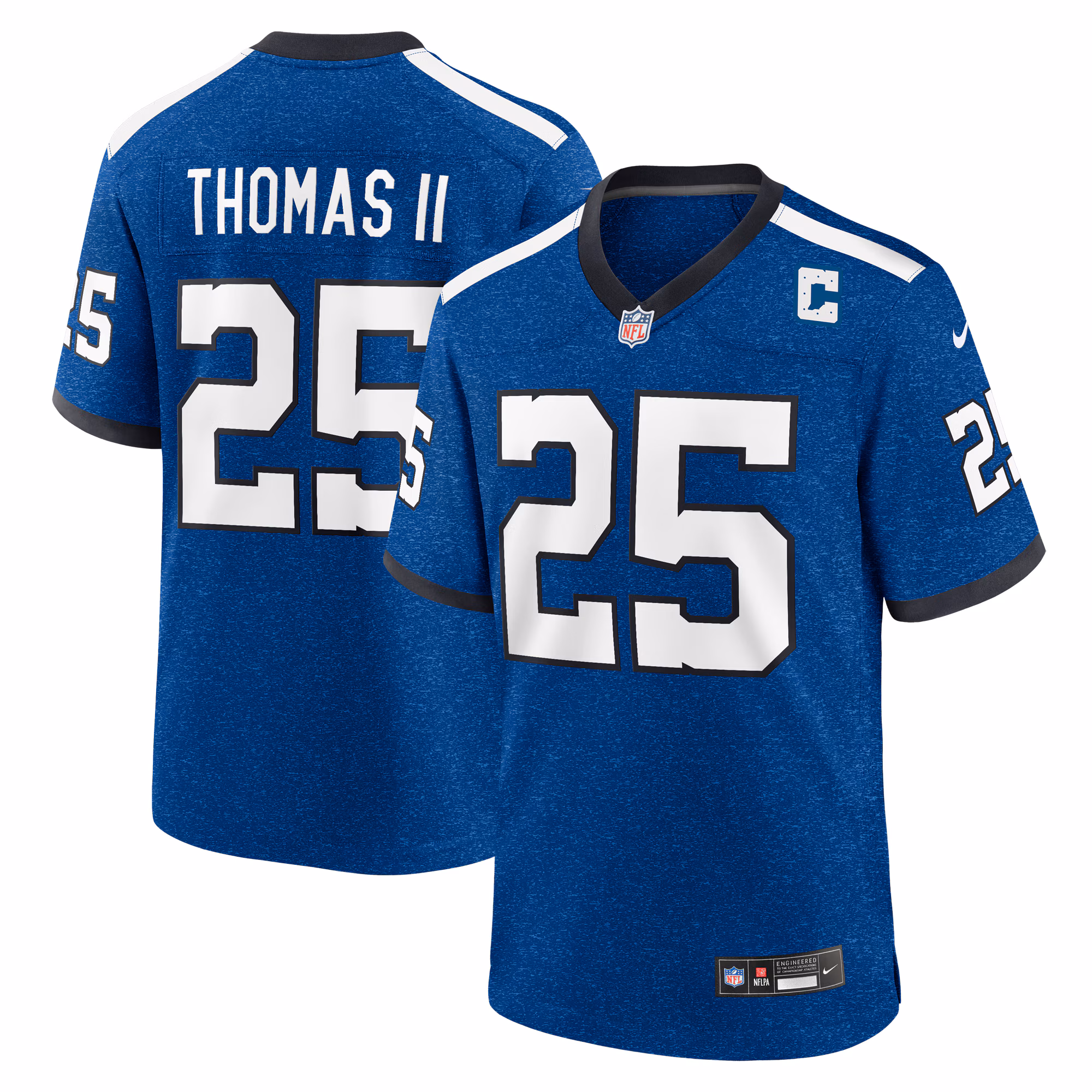 Rodney Thomas II Indianapolis Colts Game Player Jersey - Royal