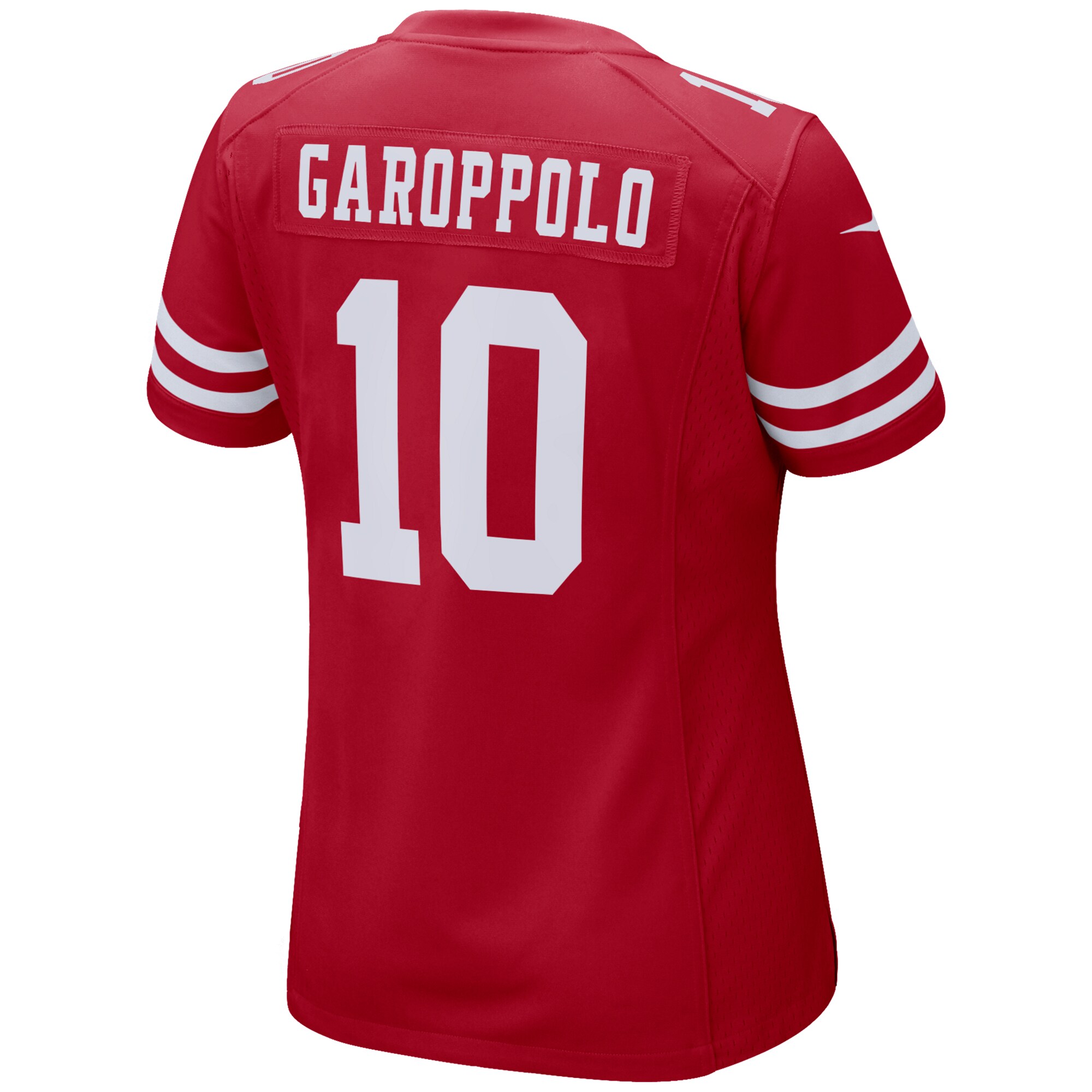 Jimmy Garoppolo San Francisco 49ers  Women's Game Player Jersey - Scarlet