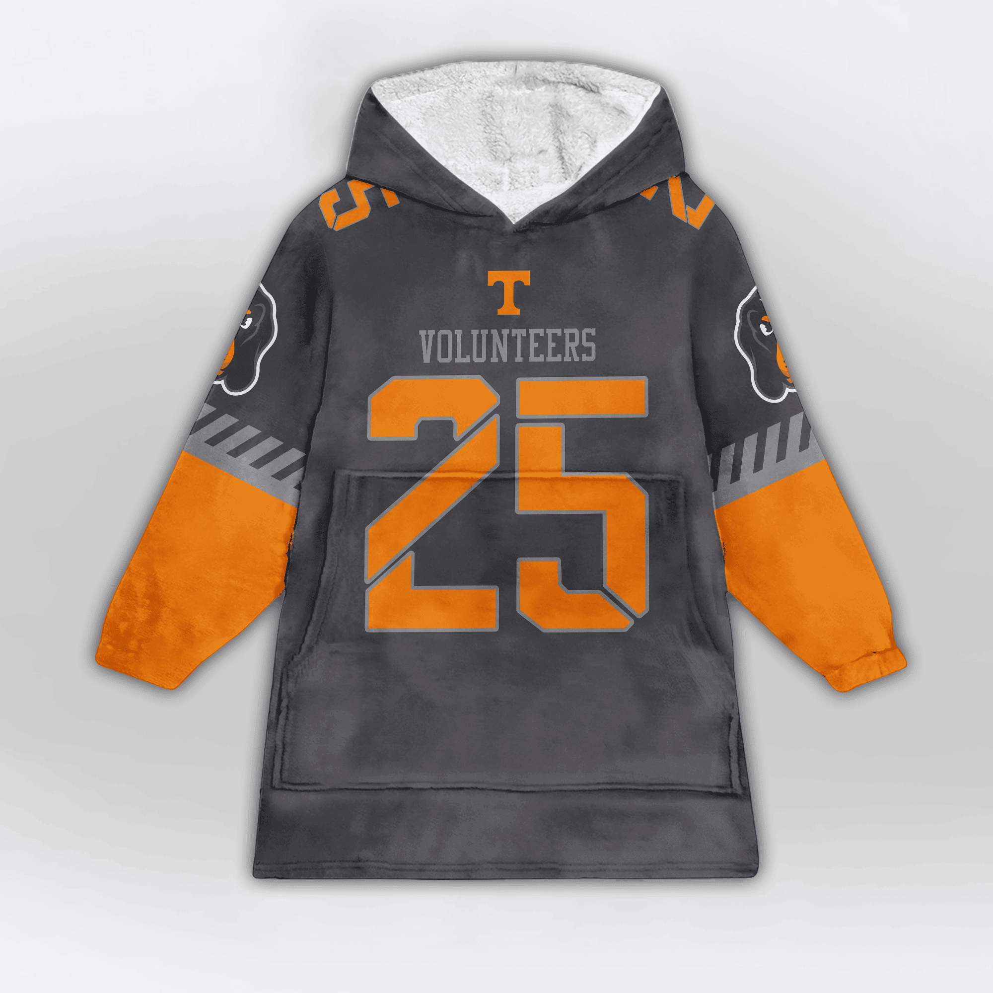 Kid 25 Tennessee Football Unisex Blanket Hoodie
