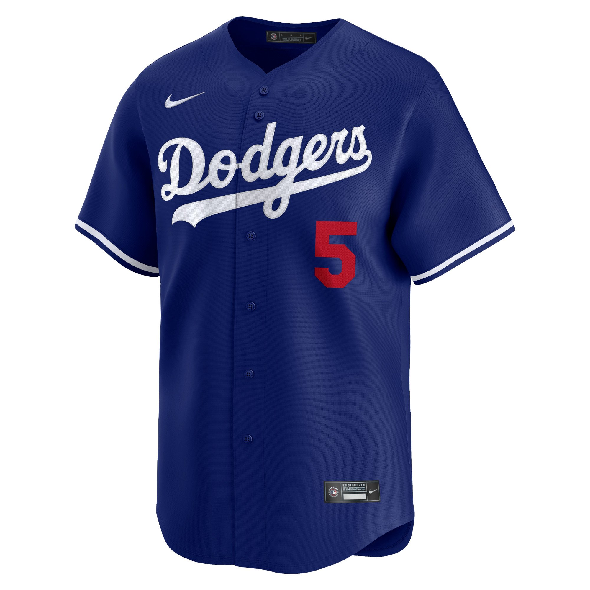 Men's Los Angeles Dodgers Freddie Freeman  Royal Alternate Limited Player Jersey