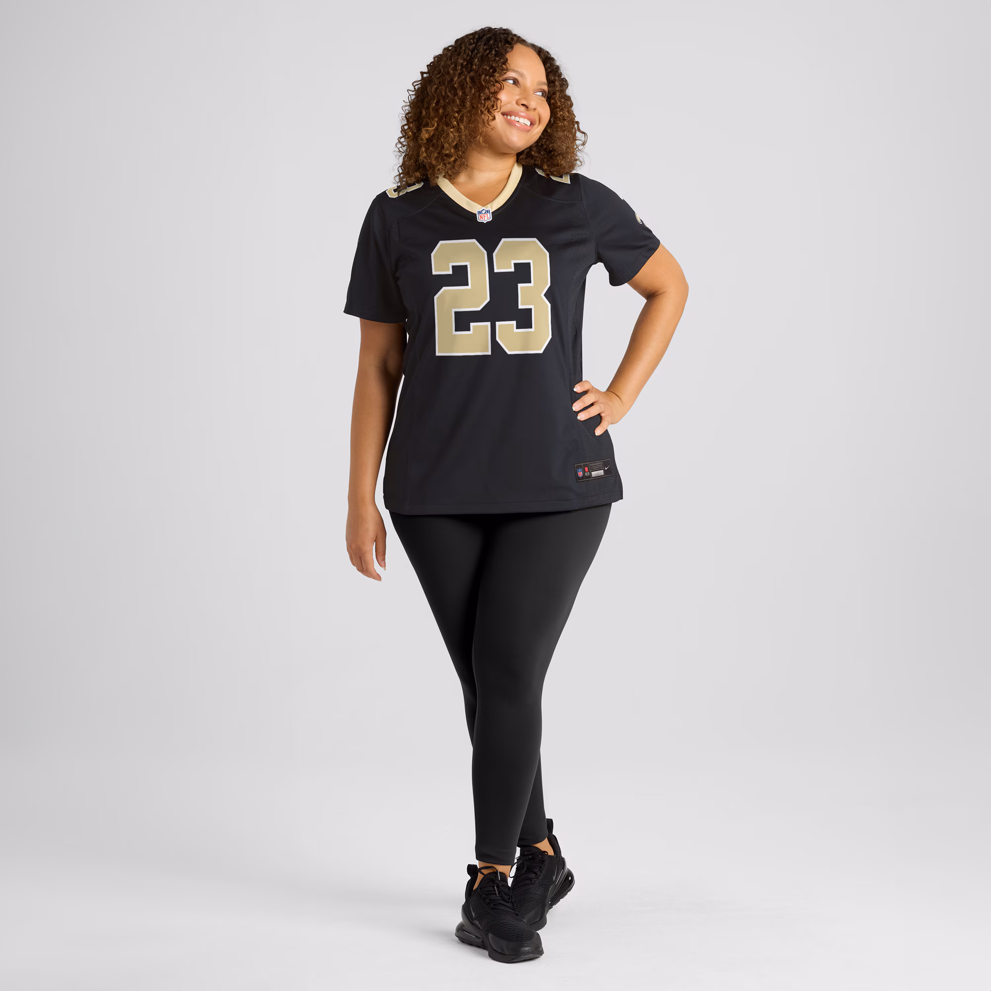 Marshon Lattimore New Orleans Saints Women's Team Game Jersey -  Black