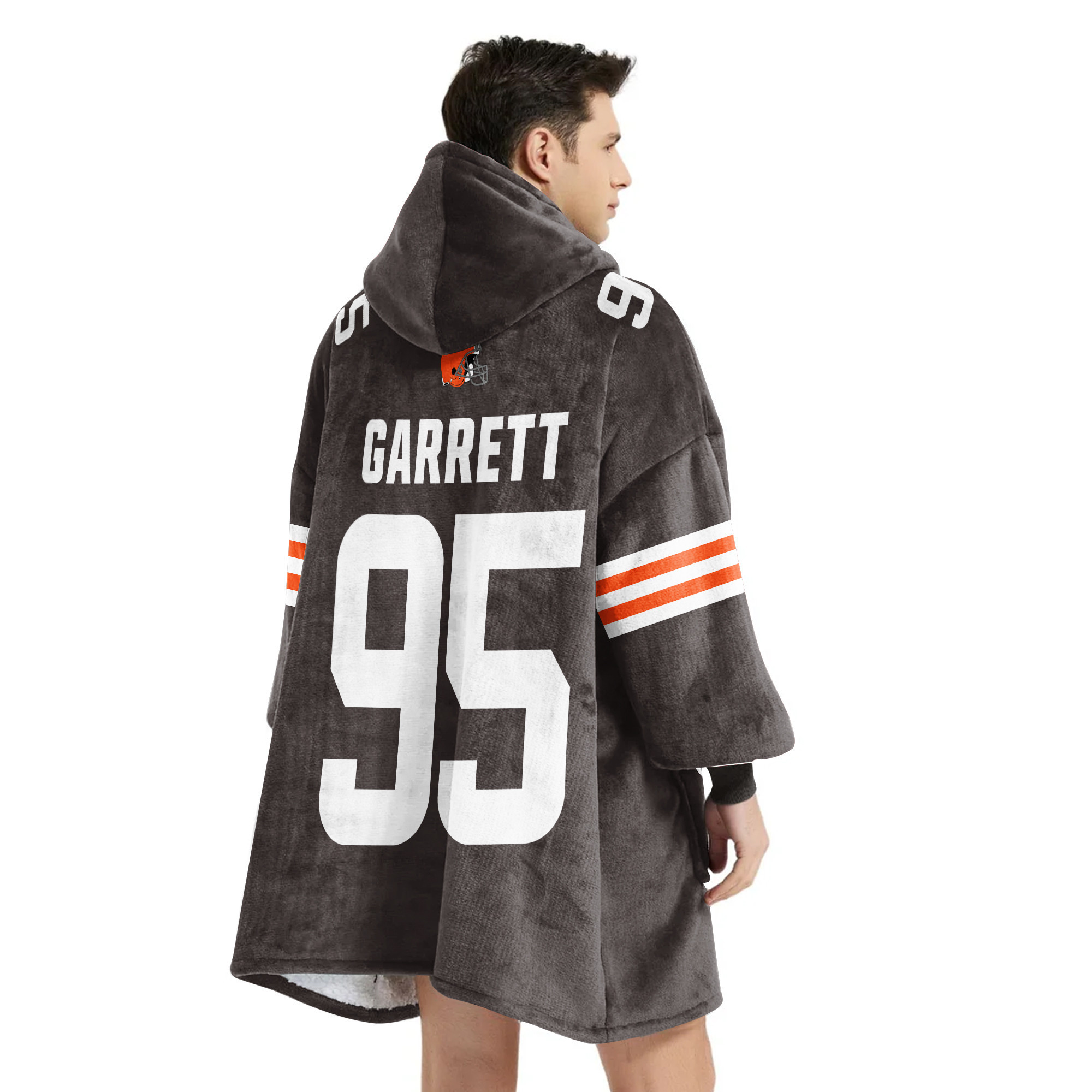 Adult M.G. 95 Cleveland Football Unisex Blanket Hoodie