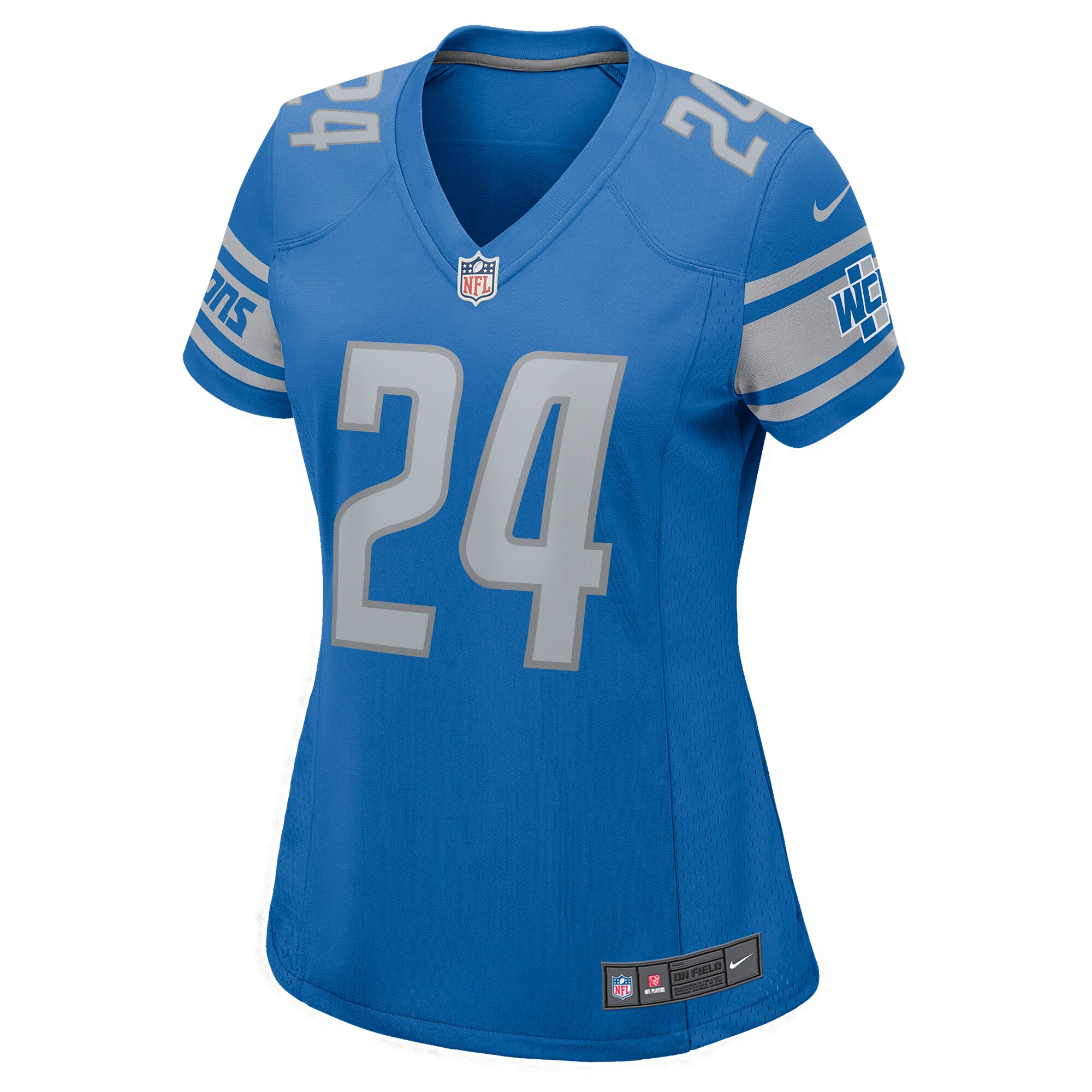 John Parker Romo Detroit Lions  Women's Team Game Jersey - Blue
