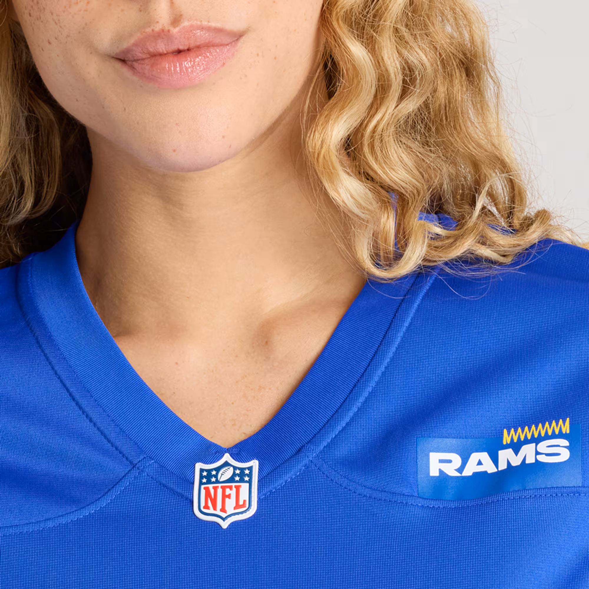 Tre'Vius Hodges-Tomlinson Los Angeles Rams Women's Team Game Jersey -  Royal