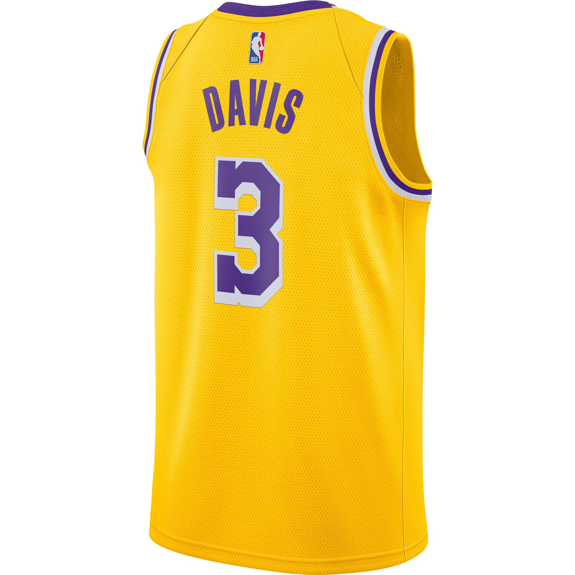 Anthony Davis Los Angeles Lakers 2020/21 Swingman Jersey Gold - Icon Edition