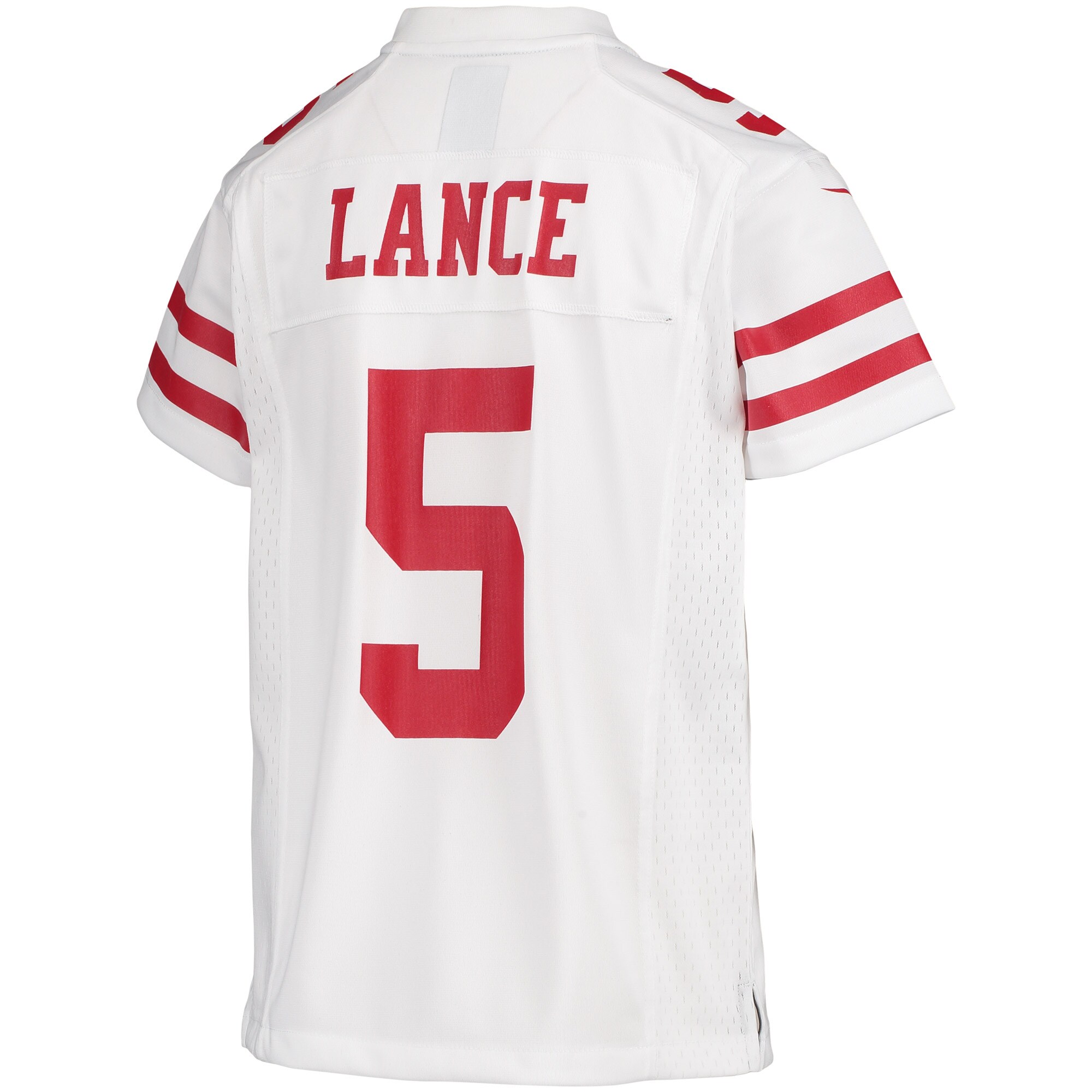 Trey Lance San Francisco 49ers  Youth Player Game Jersey - White