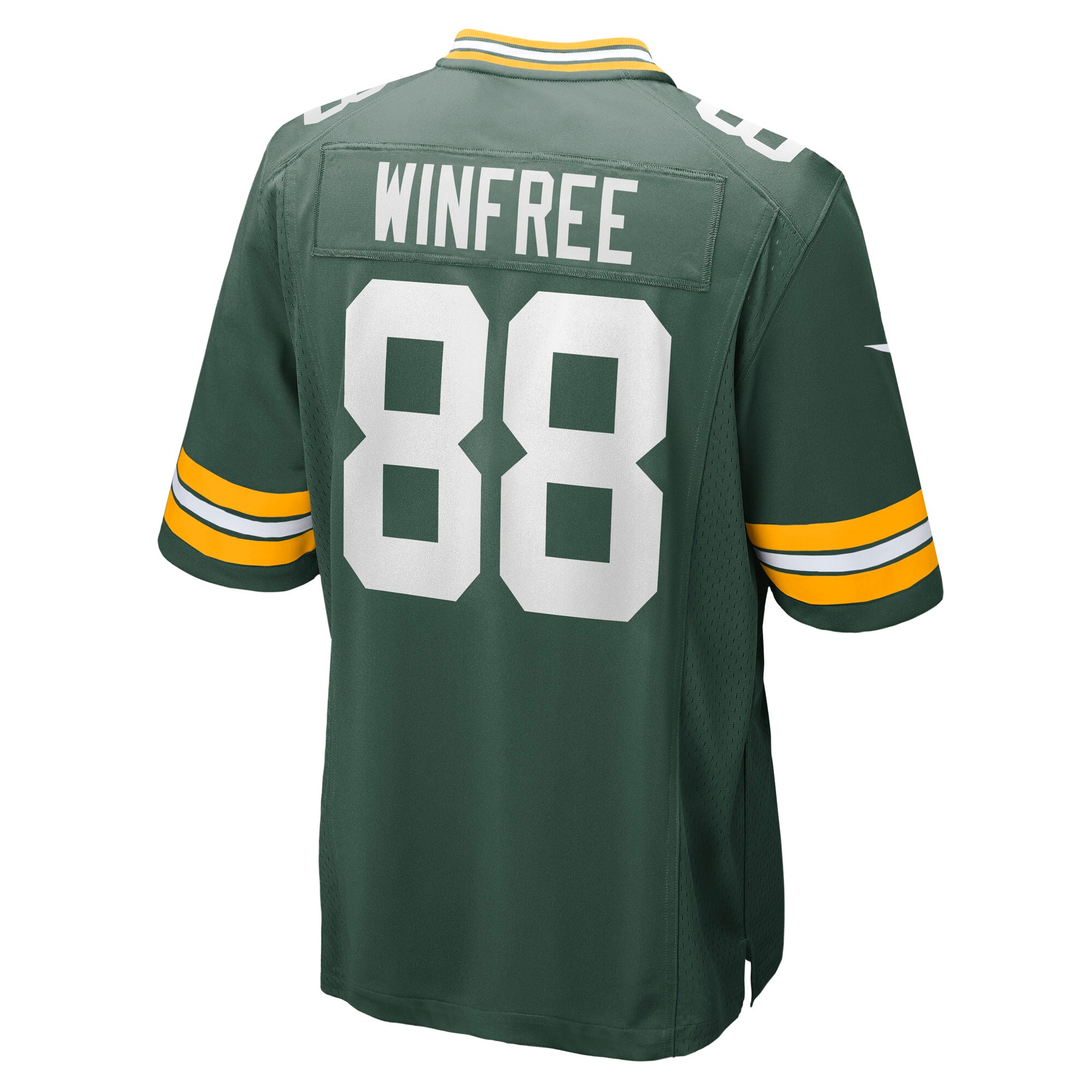 Juwann Winfree Green Bay Packers  Game Jersey - Green