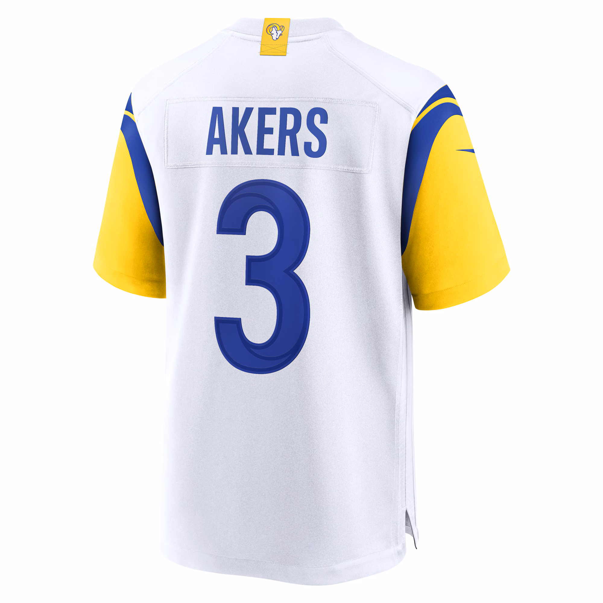 Cam Akers Los Angeles Rams Game Jersey - White