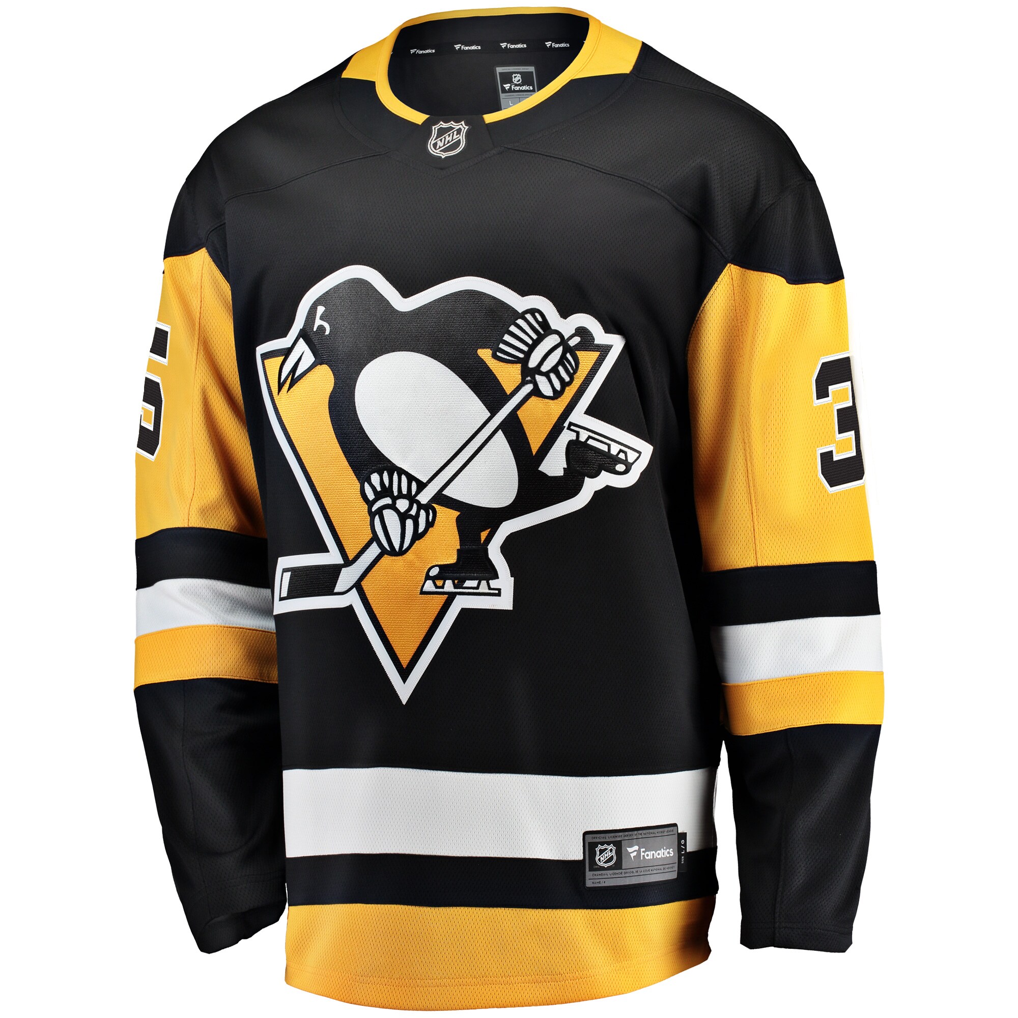 Tristan Jarry Pittsburgh Penguins Home Breakaway Player Jersey - Black