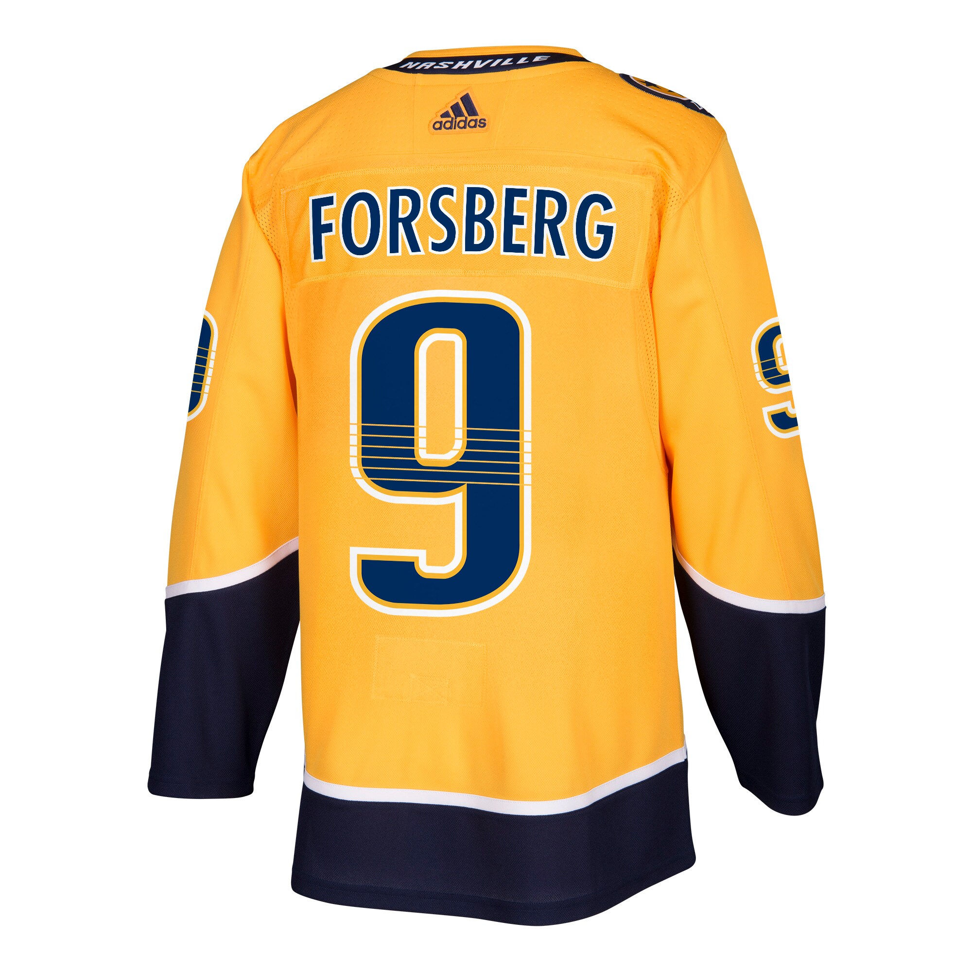 Filip Forsberg Nashville Predators  Authentic Player Jersey - Gold