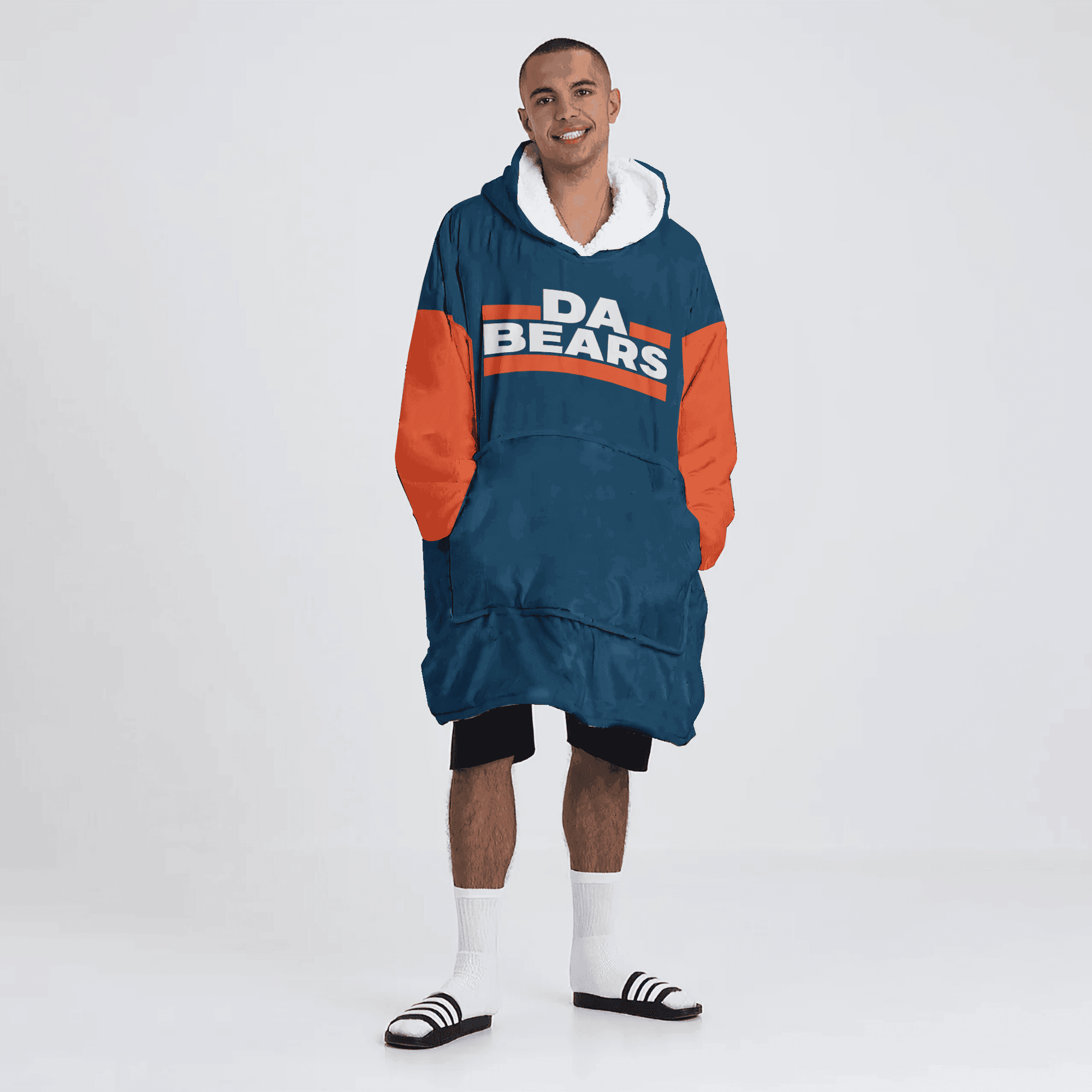 Da Bears Chicago Blanket Hoodie