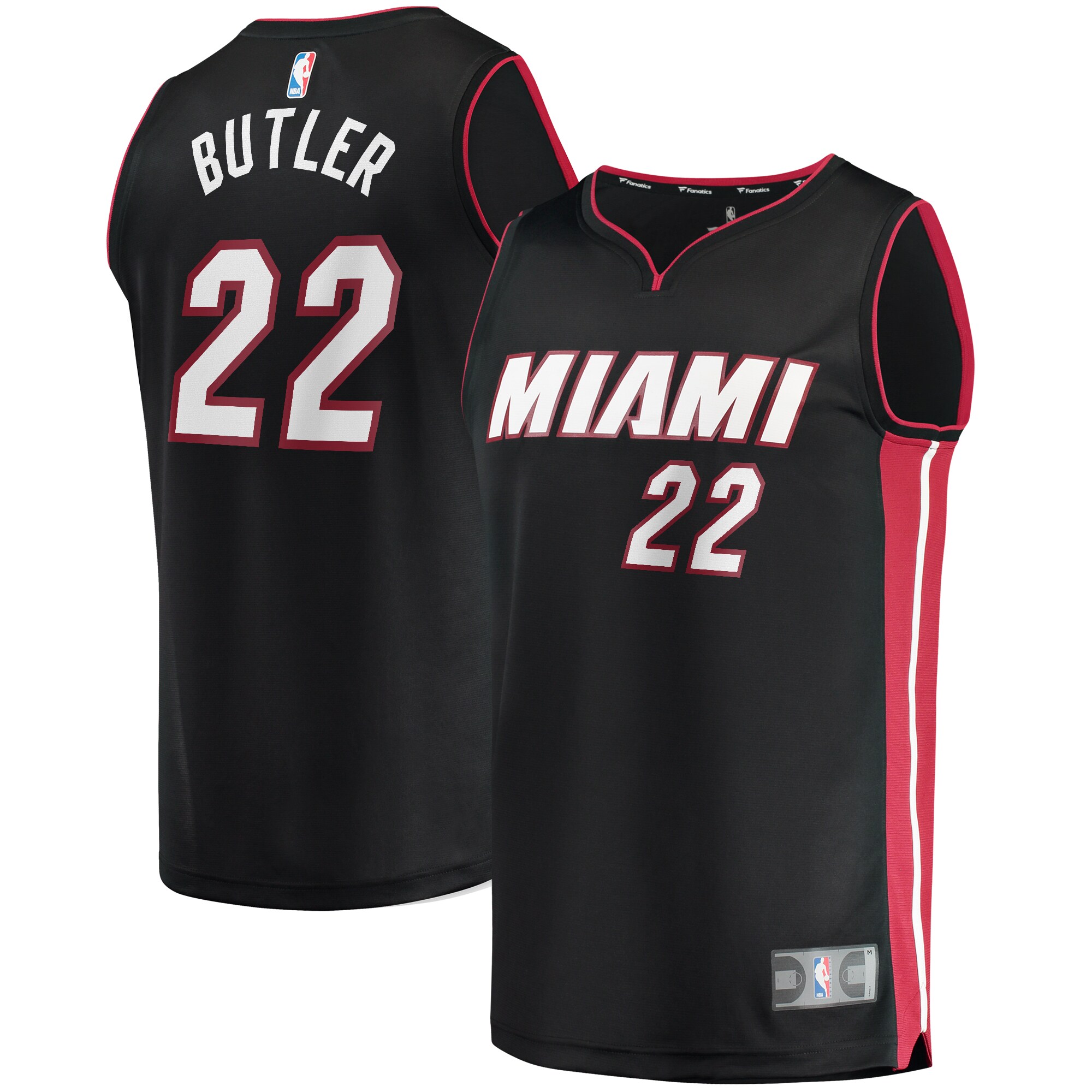 Jimmy Butler Miami Heat  Fast Break Player Jersey - Icon Edition - Black