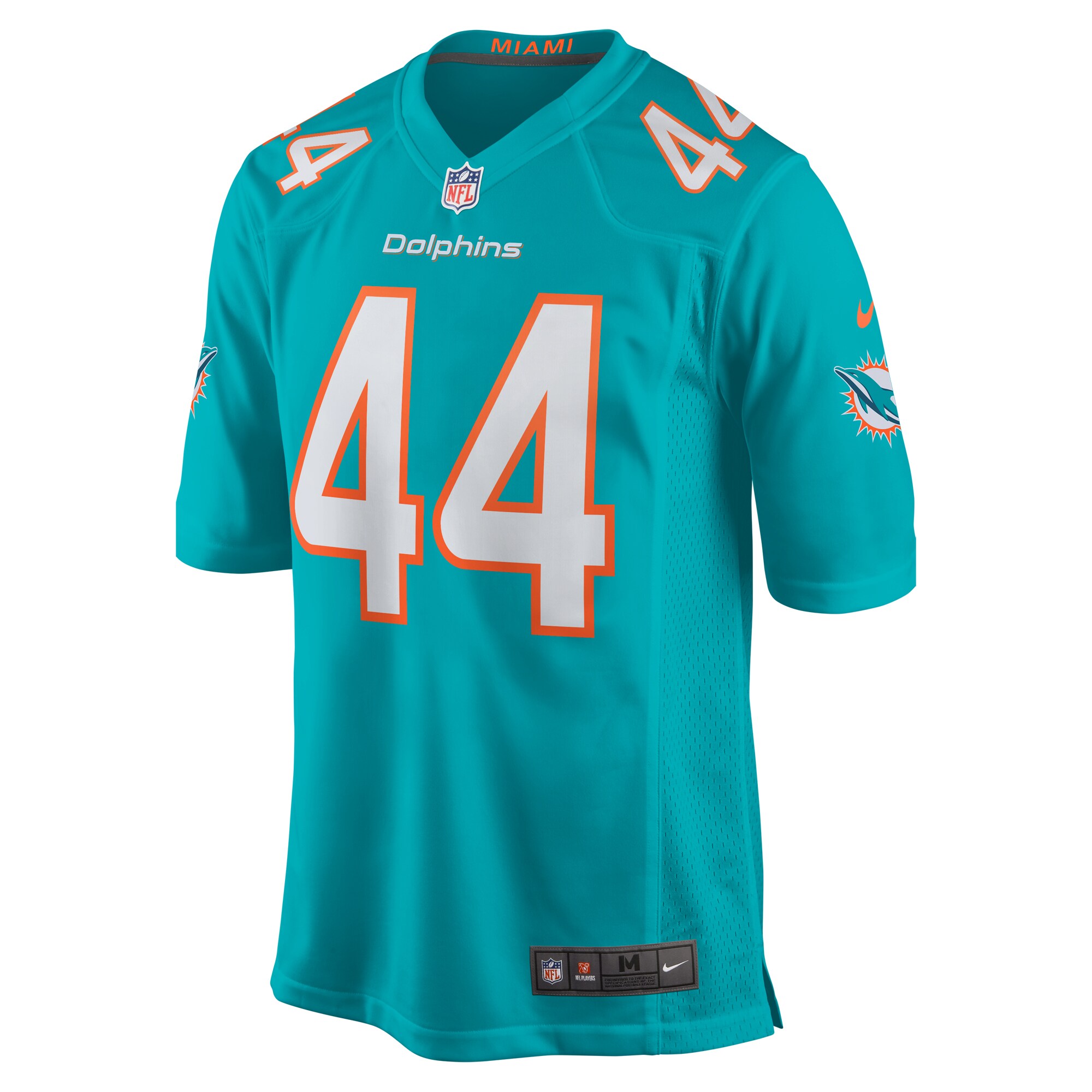 Chop Robinson Miami Dolphins 2024 NFL Draft First Round Pick Player Game Jersey - Aqua