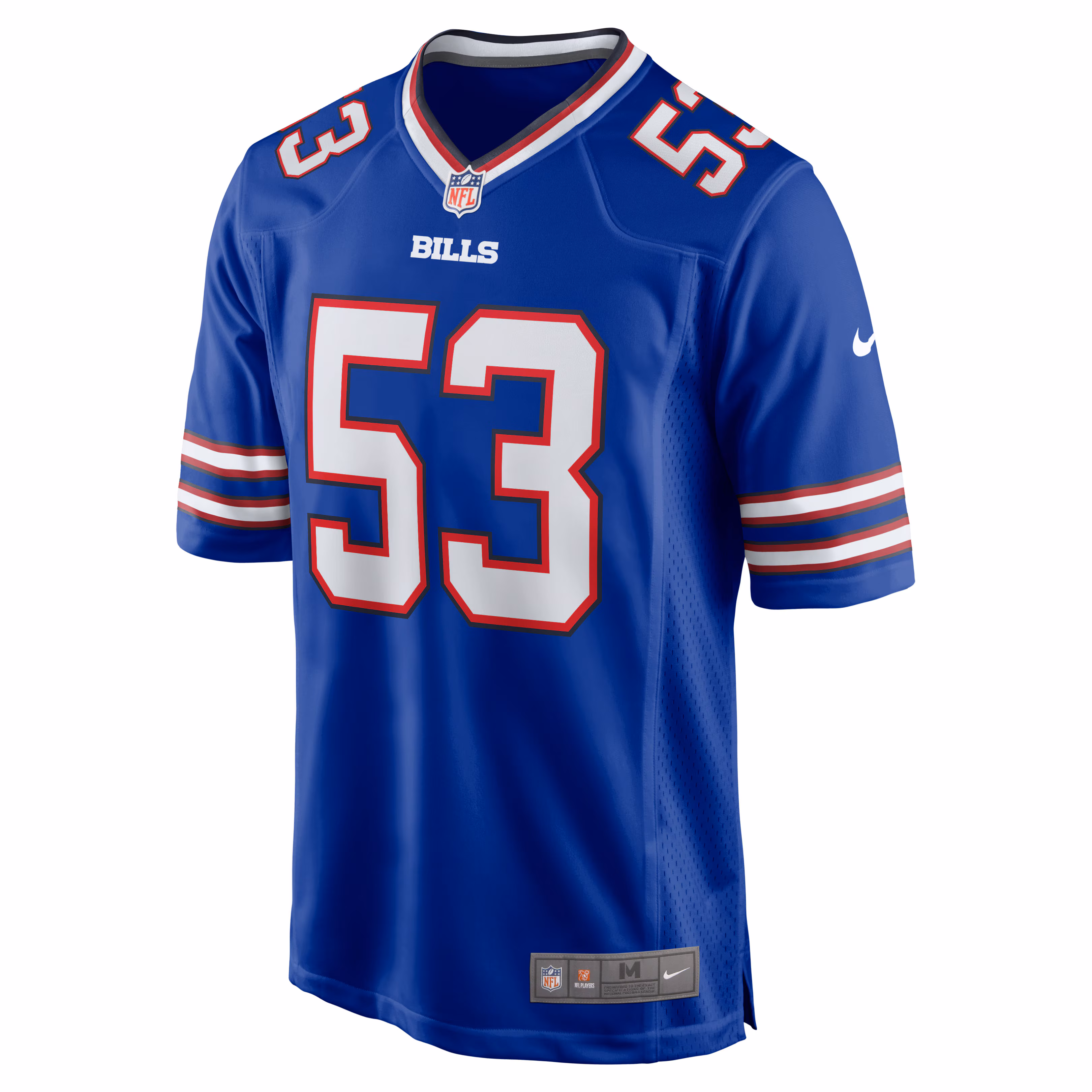 Tyrel Dodson Buffalo Bills Game Player Jersey - Royal