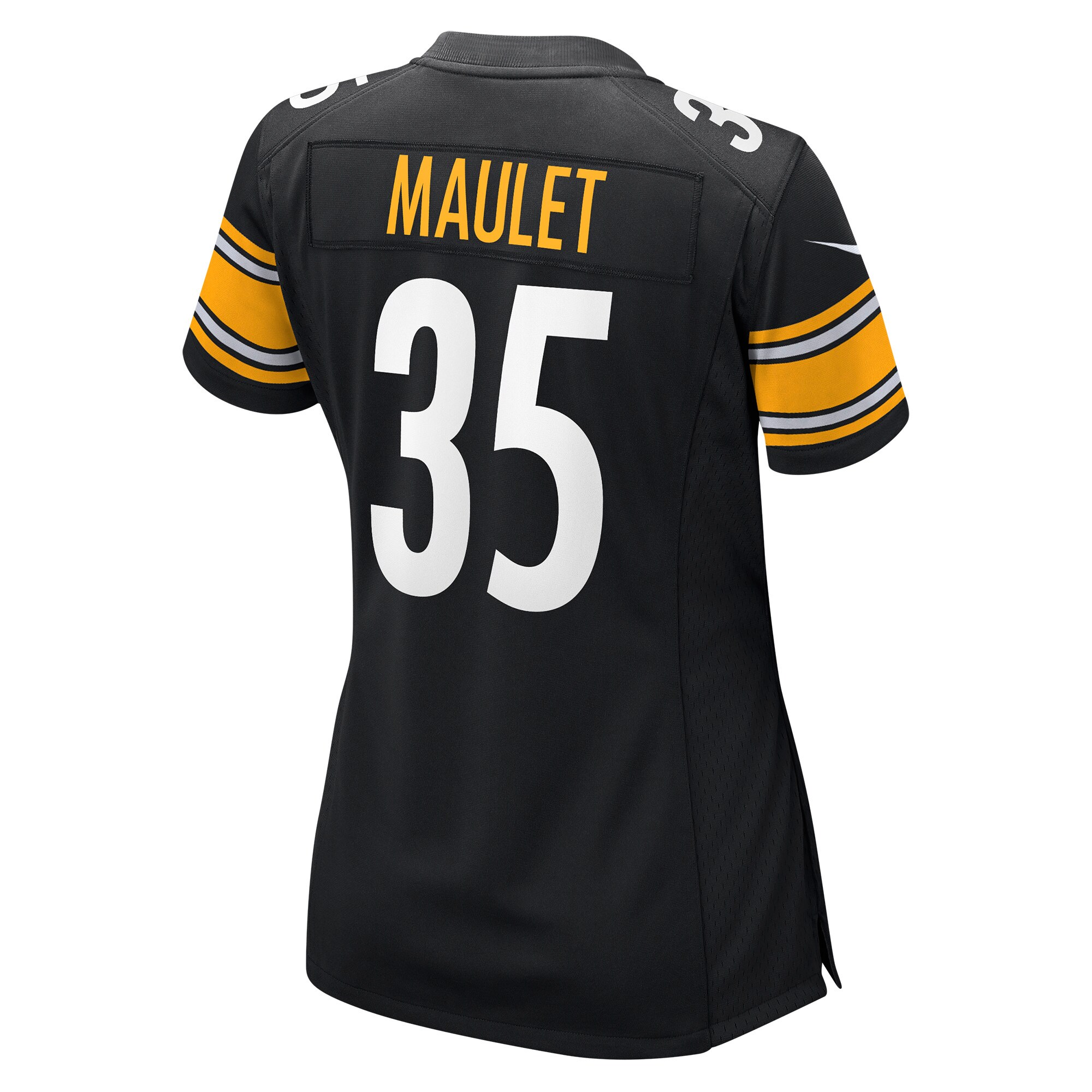 Arthur Maulet Pittsburgh Steelers  Women's Game Jersey - Black