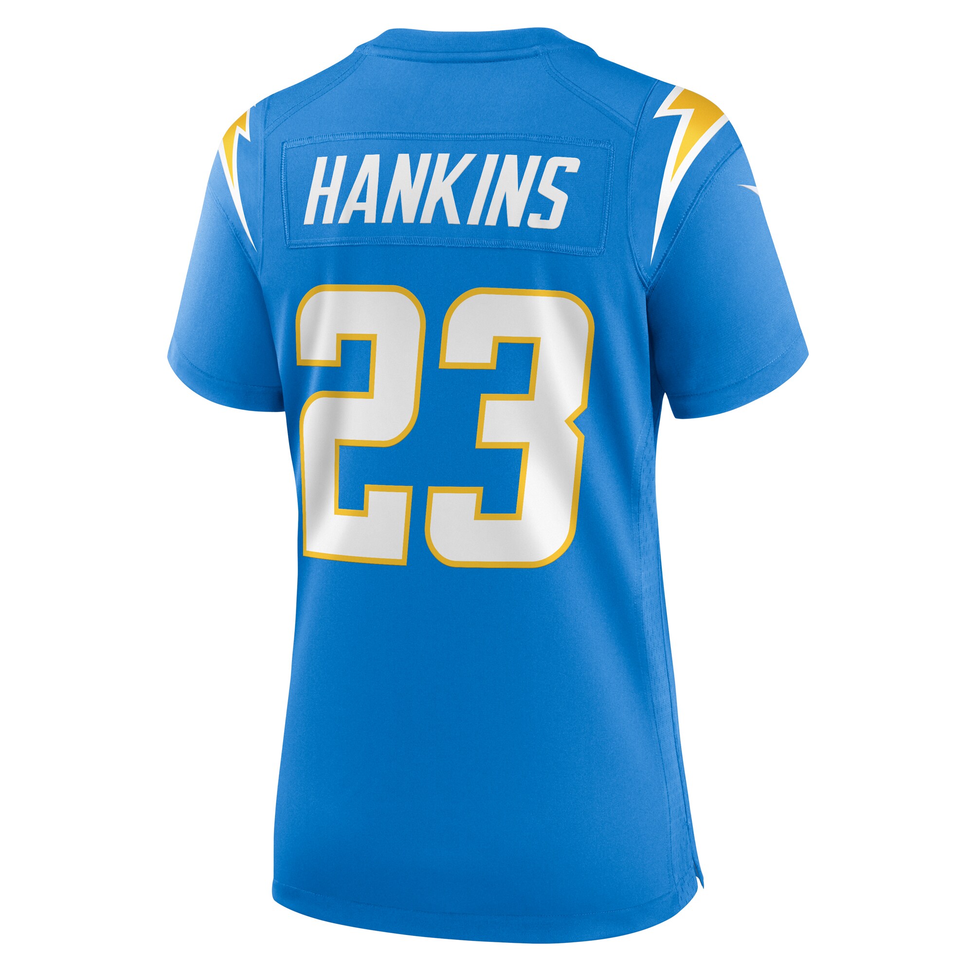 Matt Hankins Los Angeles Chargers Women's Team Game Jersey -  Powder Blue