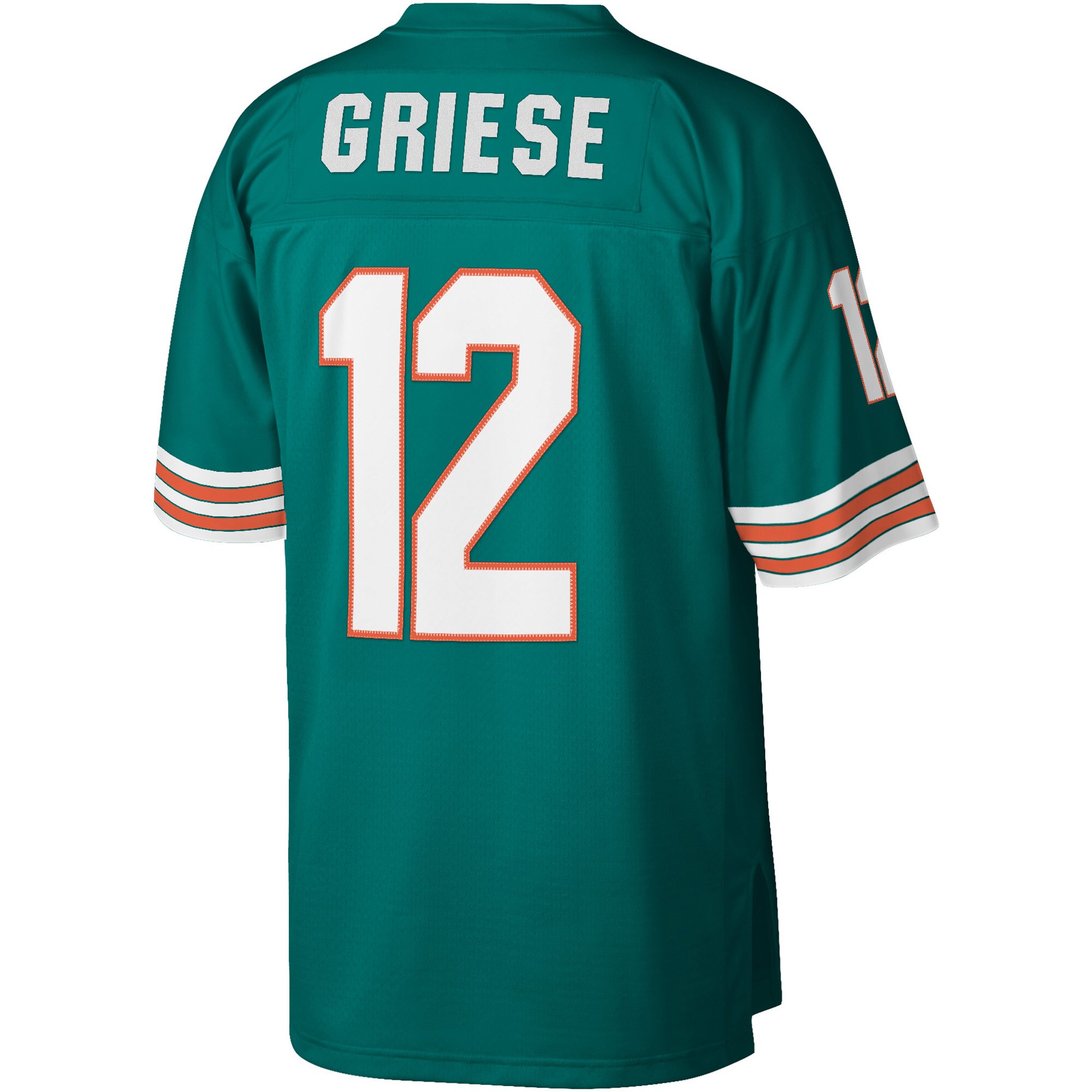 Bob Griese Miami Dolphins  1972 Legacy Replica Jersey - Aqua