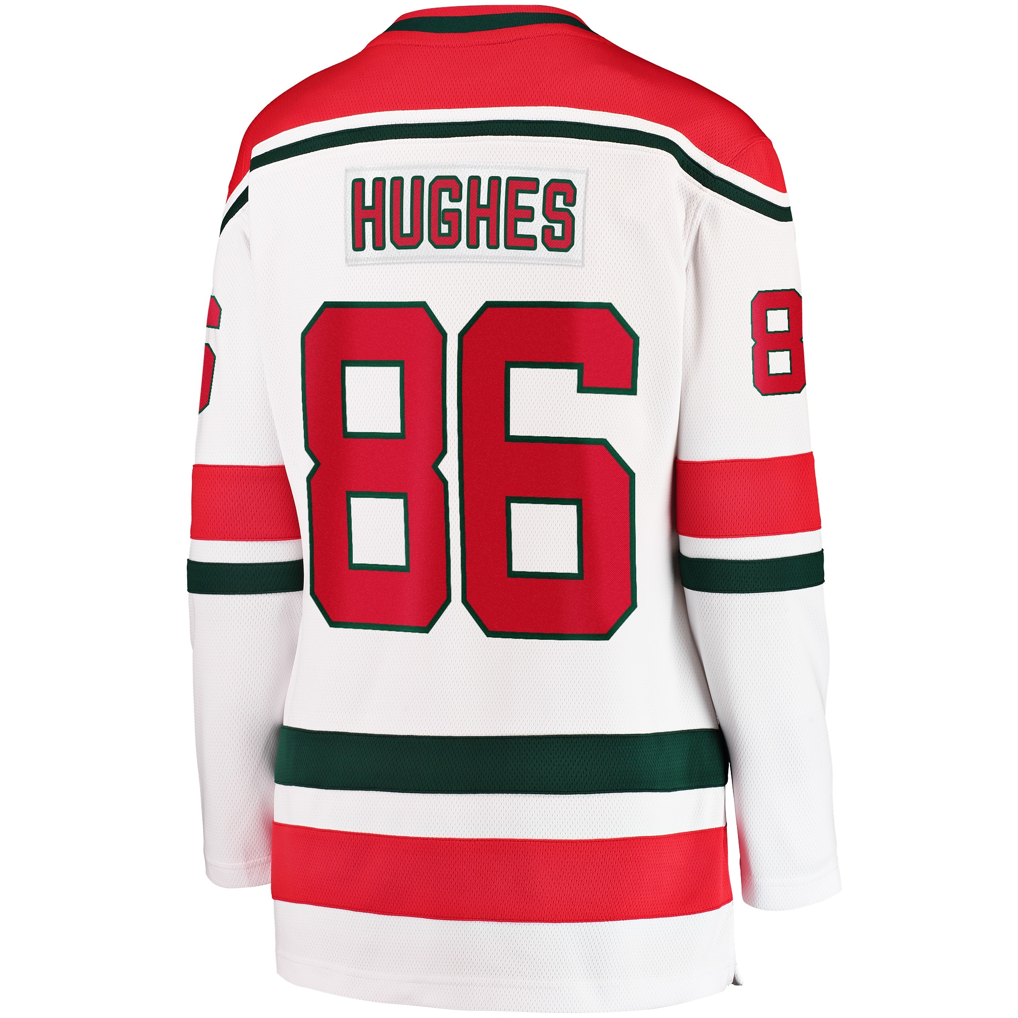 Jack Hughes New Jersey Devils Women's 2022/23 Heritage Premier Breakaway Jersey - White