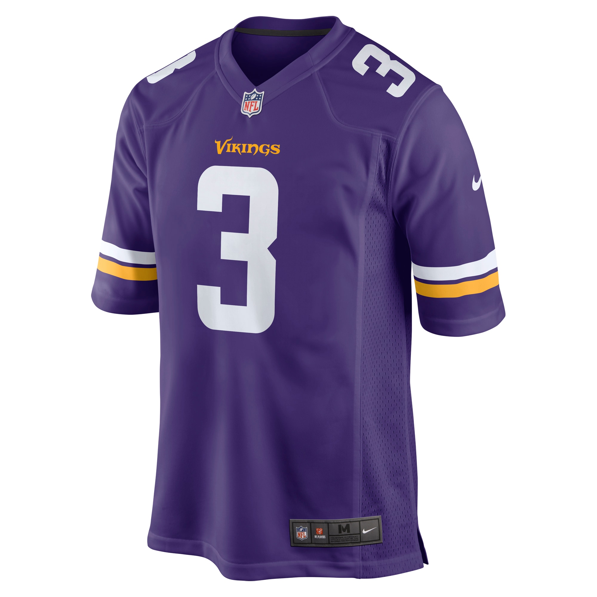 Addison Minnesota Vikings  2023 NFL Draft First Round Pick Game Jersey - Purple