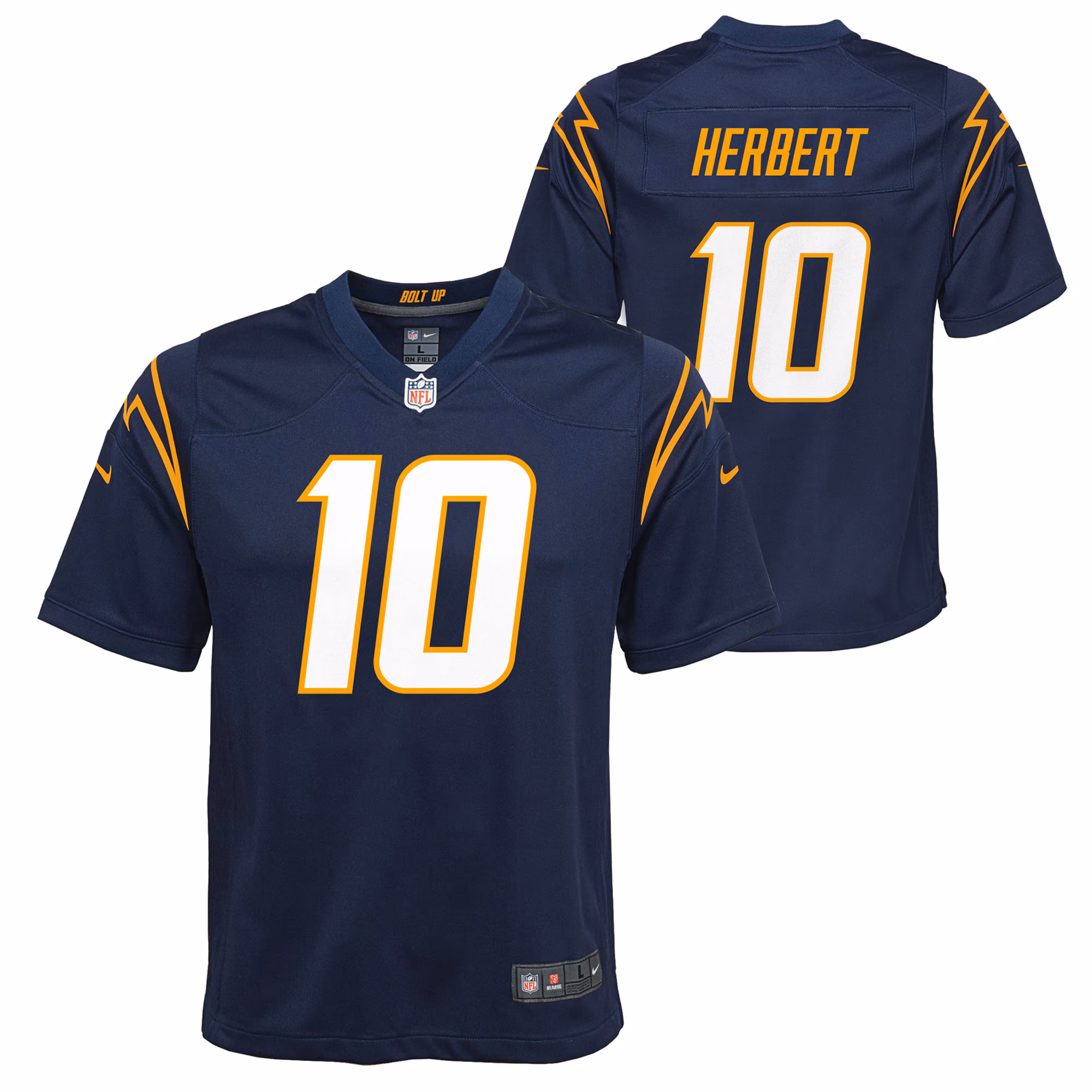 Justin Herbert Los Angeles Chargers Youth Game Jersey - Royal