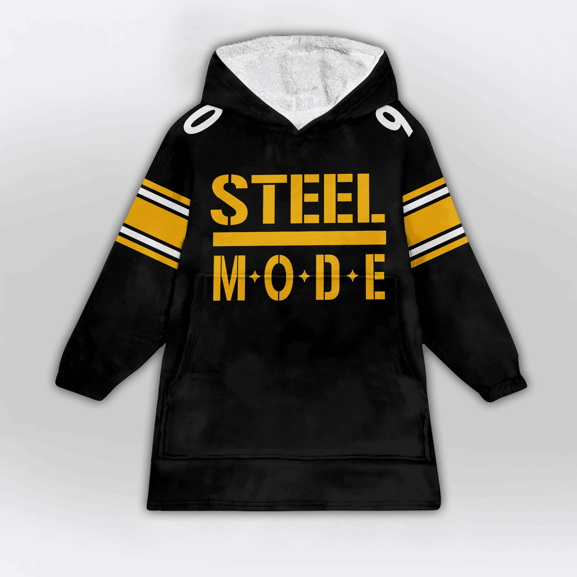 Kid 90 Pittsburgh Football Unisex Blanket Hoodie