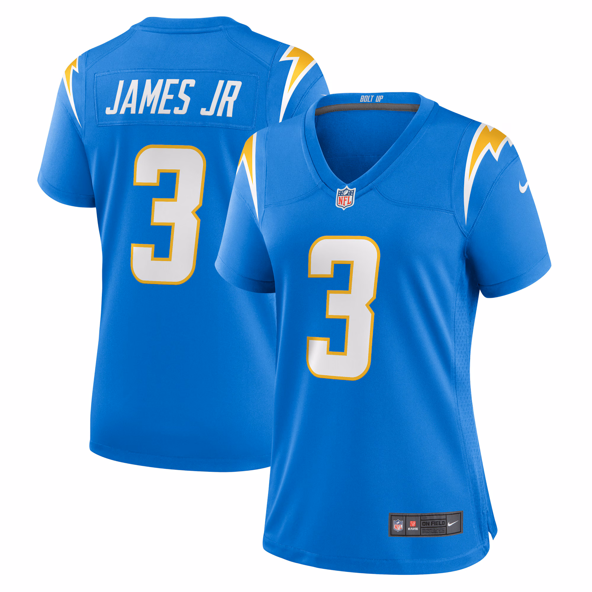 Derwin James Jr. Los Angeles Chargers Women's Player Jersey - Powder Blue