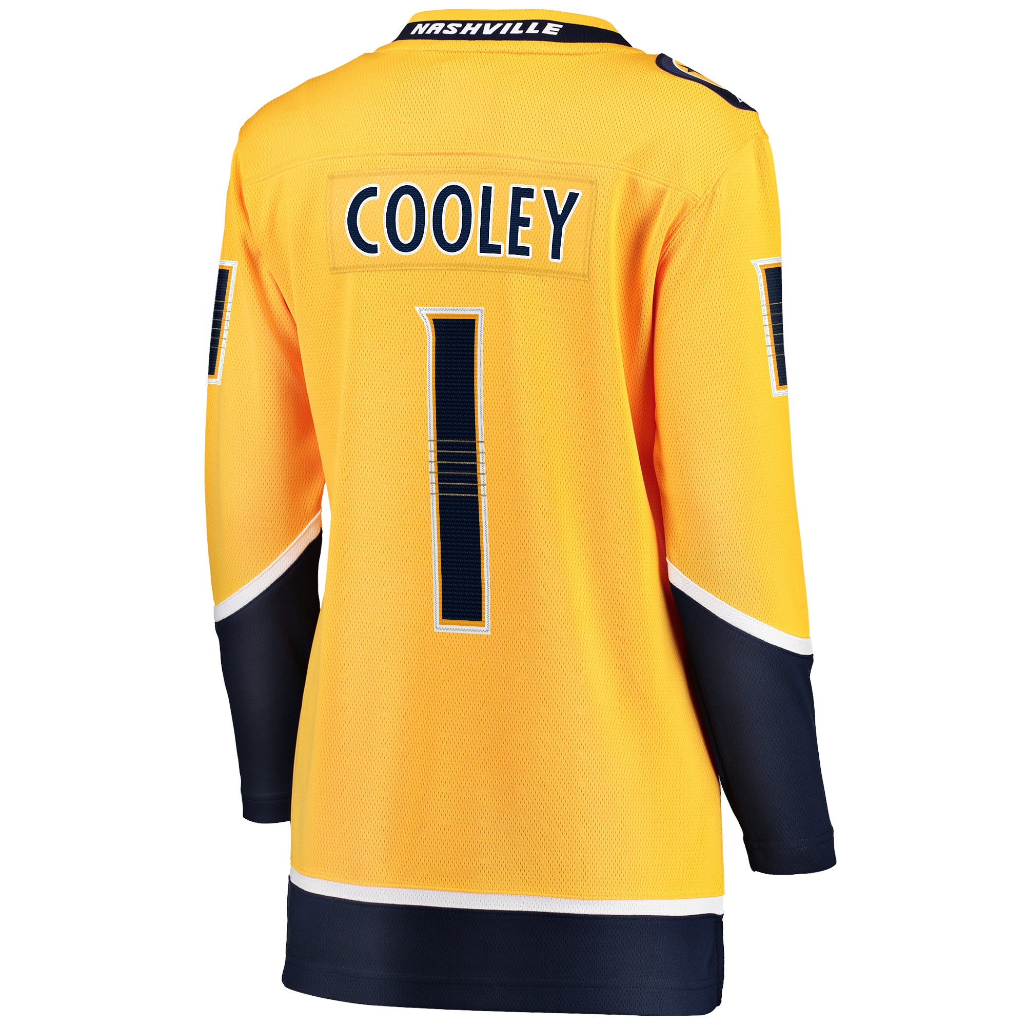 Devin Cooley Nashville Predators Women's Home Breakaway Player Jersey - Gold