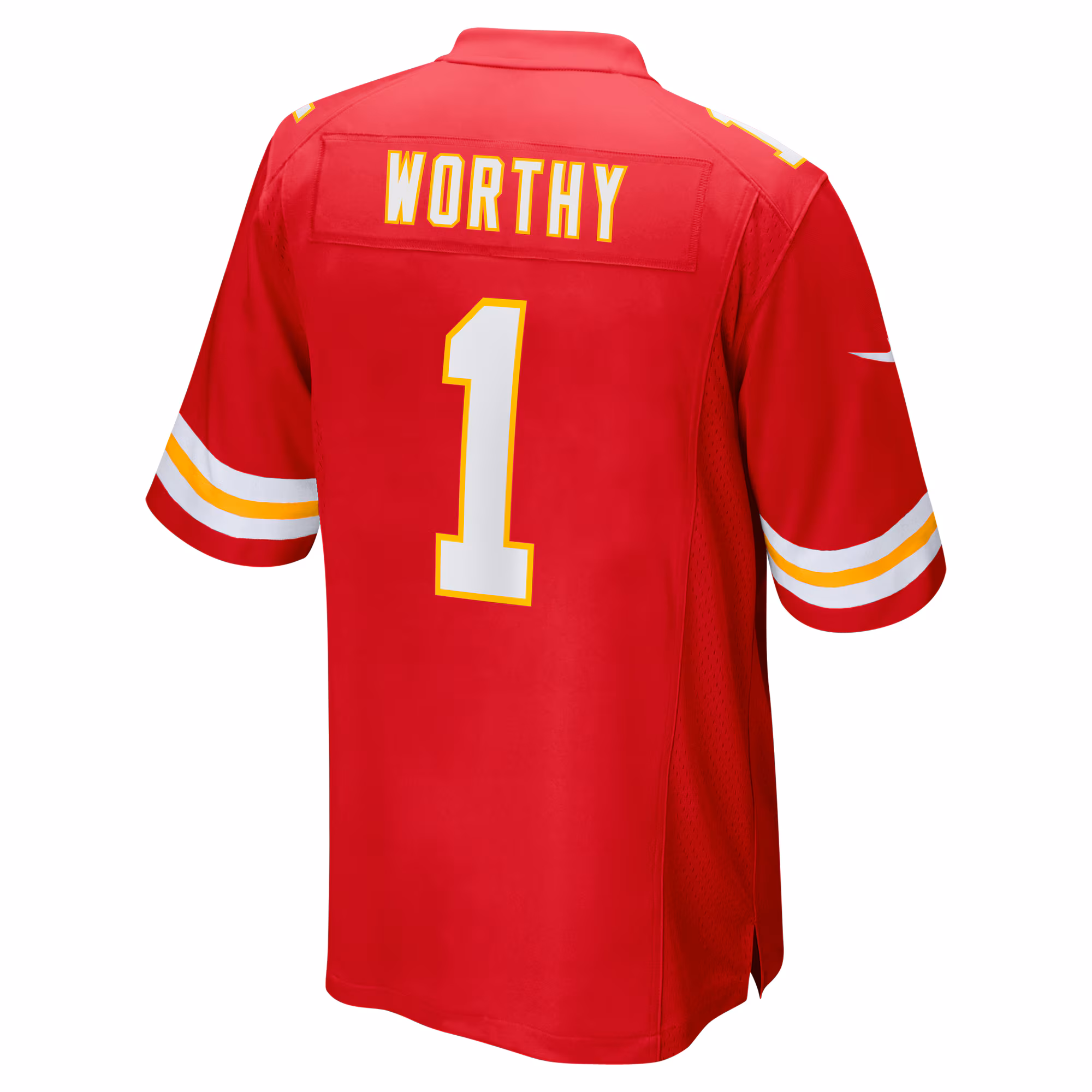 Xavier Worthy Kansas City Chiefs 2024 NFL Draft First Round Pick Player Game Jersey - Red