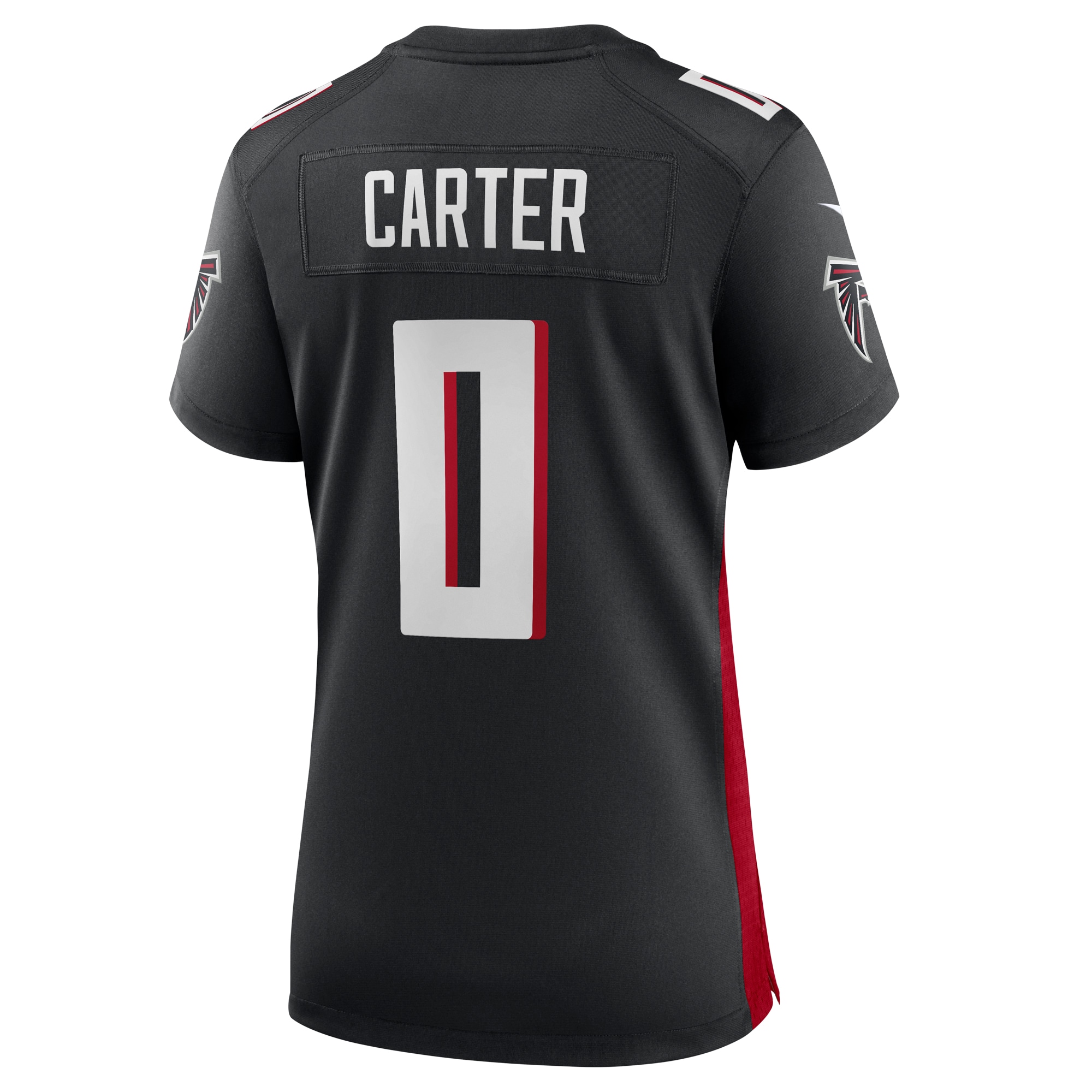 Lorenzo Carter Atlanta Falcons Women's Game Player Jersey - Black