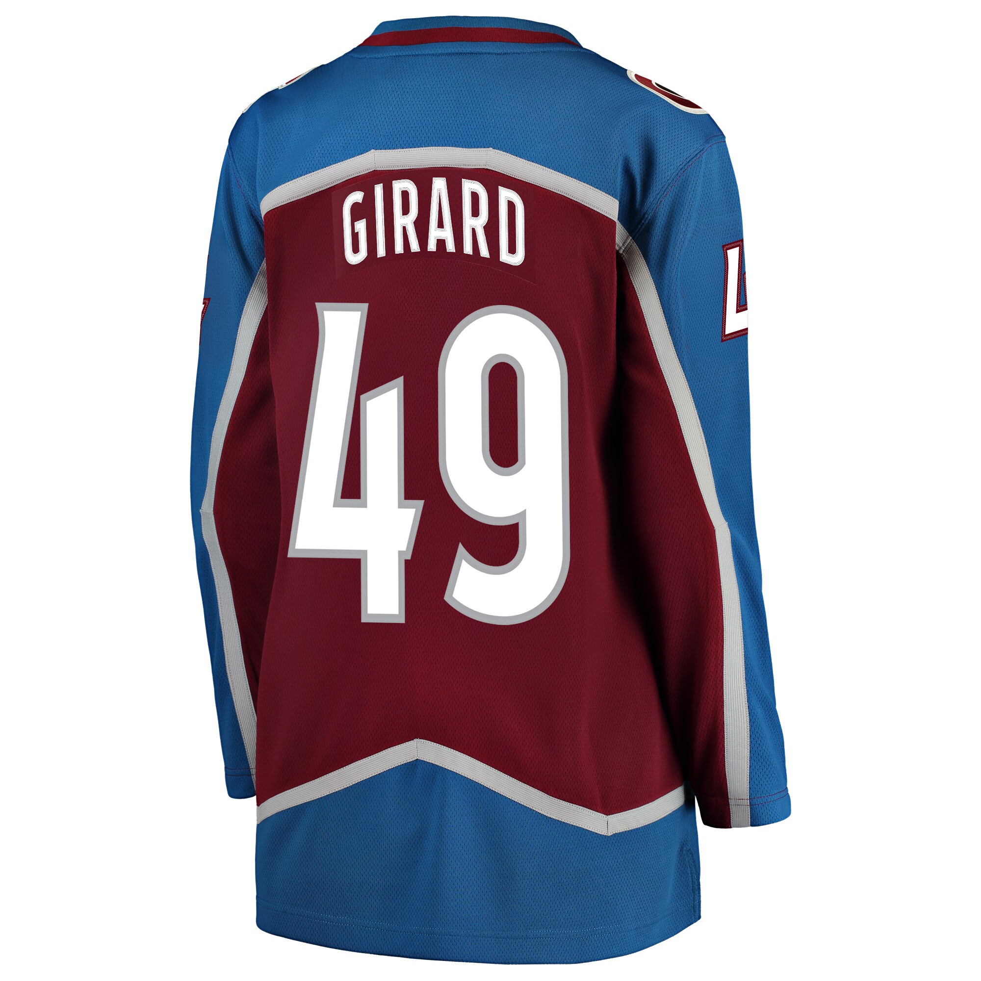 Samuel Girard Colorado Avalanche Women's Breakaway Player Jersey - Burgundy