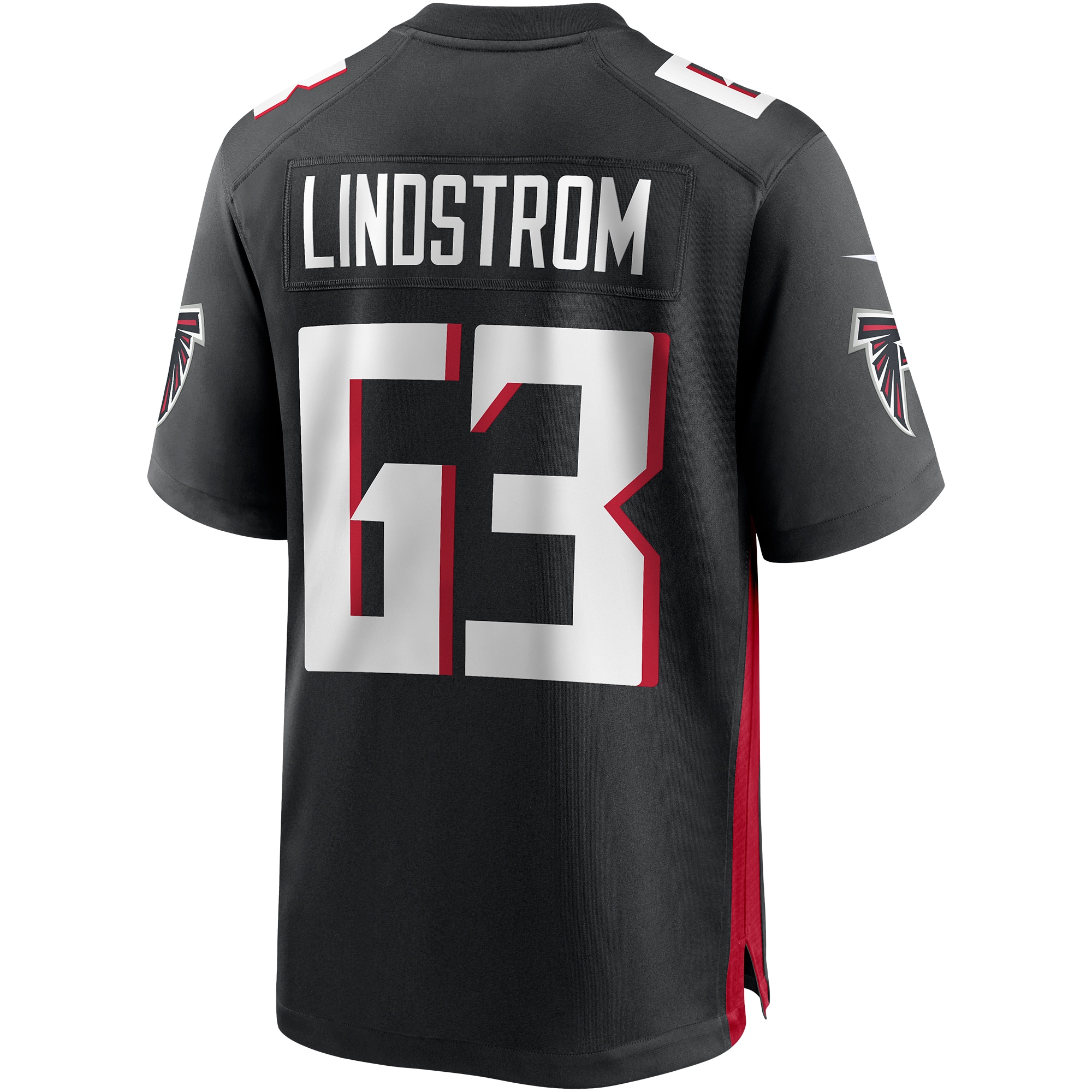 Chris Lindstrom Atlanta Falcons Game Jersey - Black