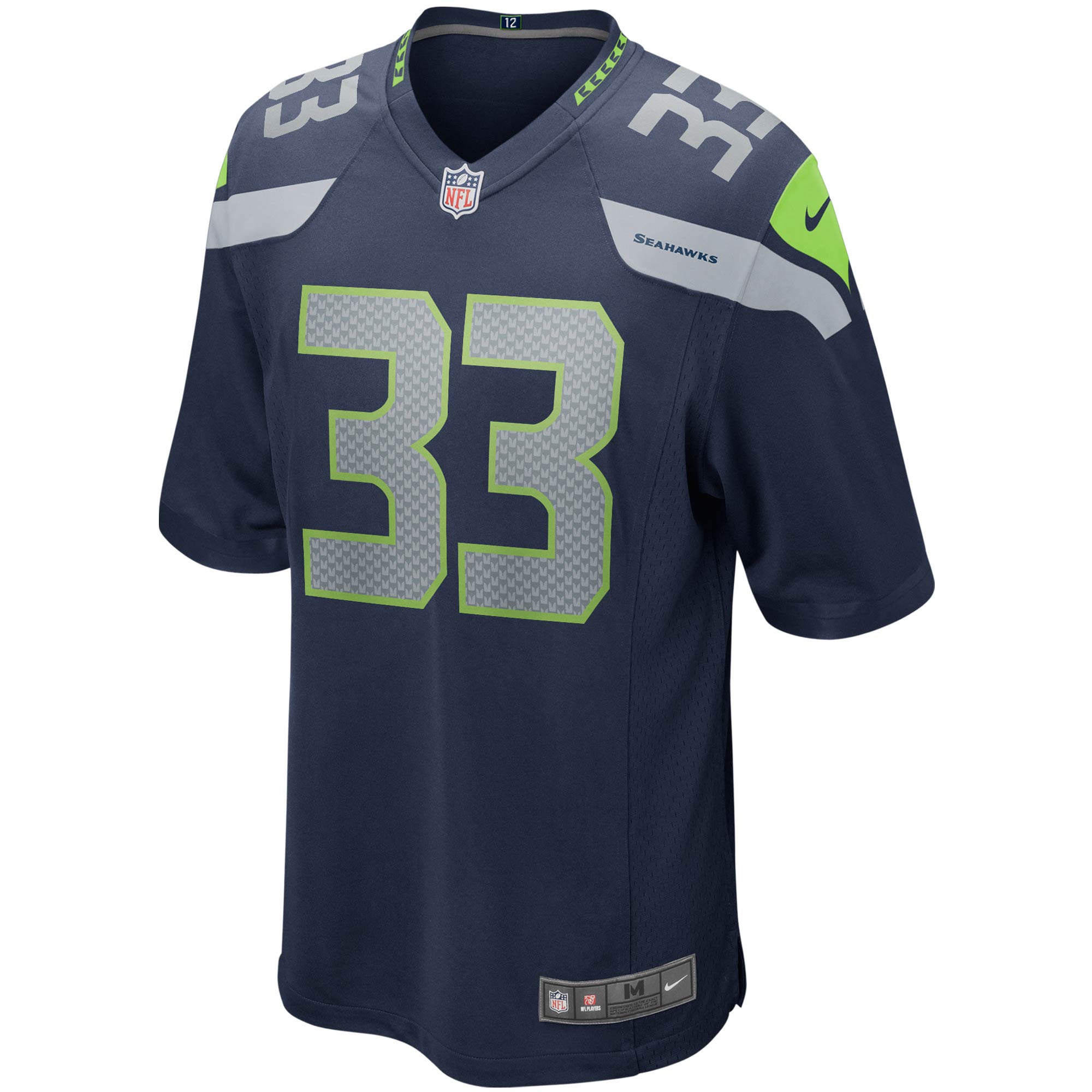 Jamal Adams Seattle Seahawks  Game Jersey - College Navy