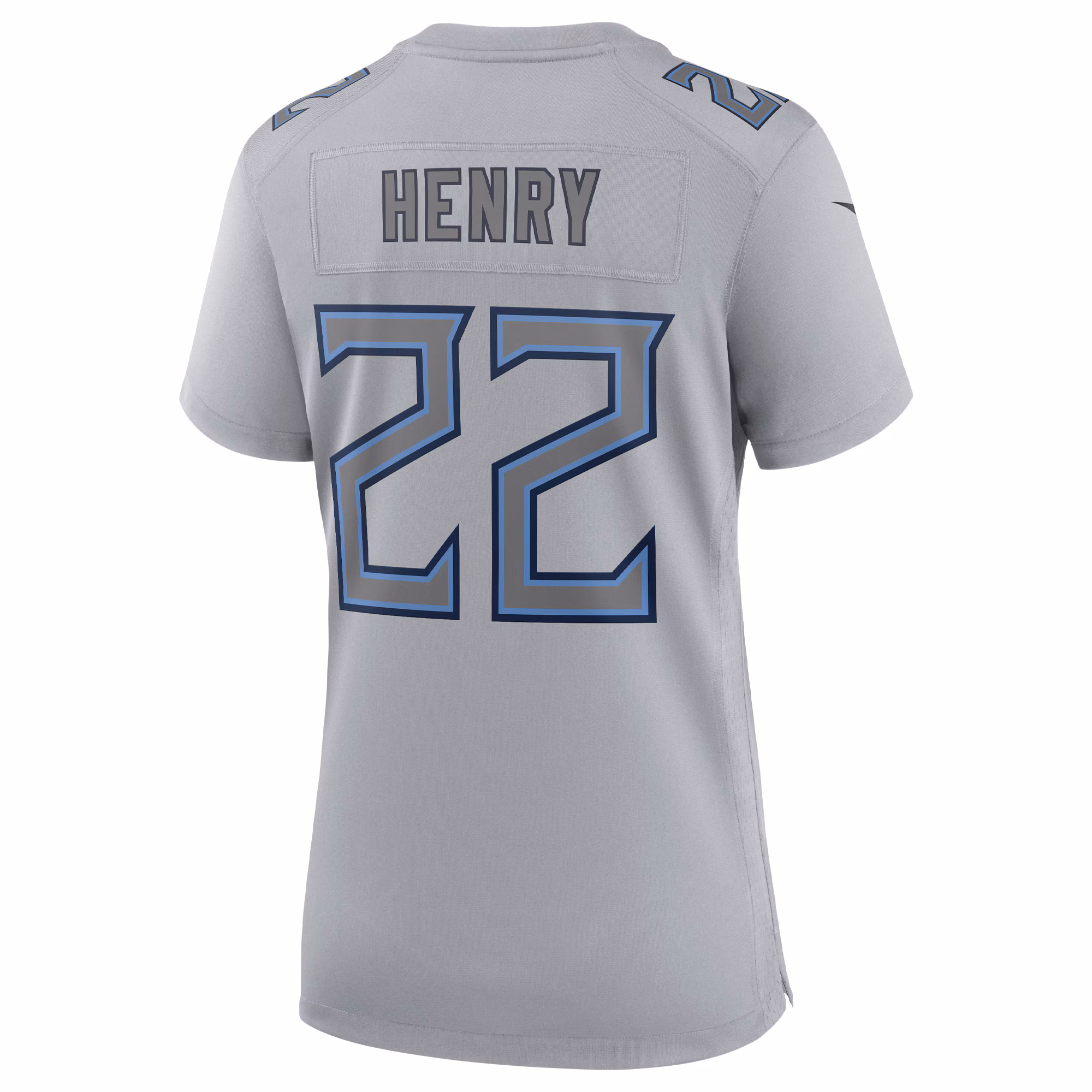 Derrick Henry Tennessee Titans Women's Atmosphere Fashion Game Jersey - Gray