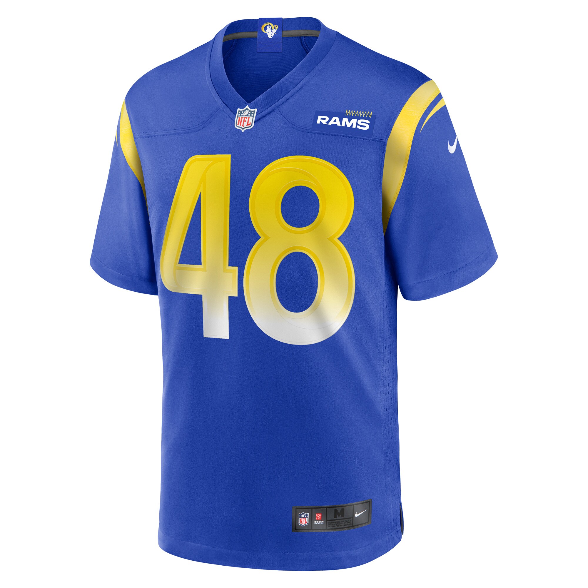 Omar Speights Los Angeles Rams Game Jersey -  Royal