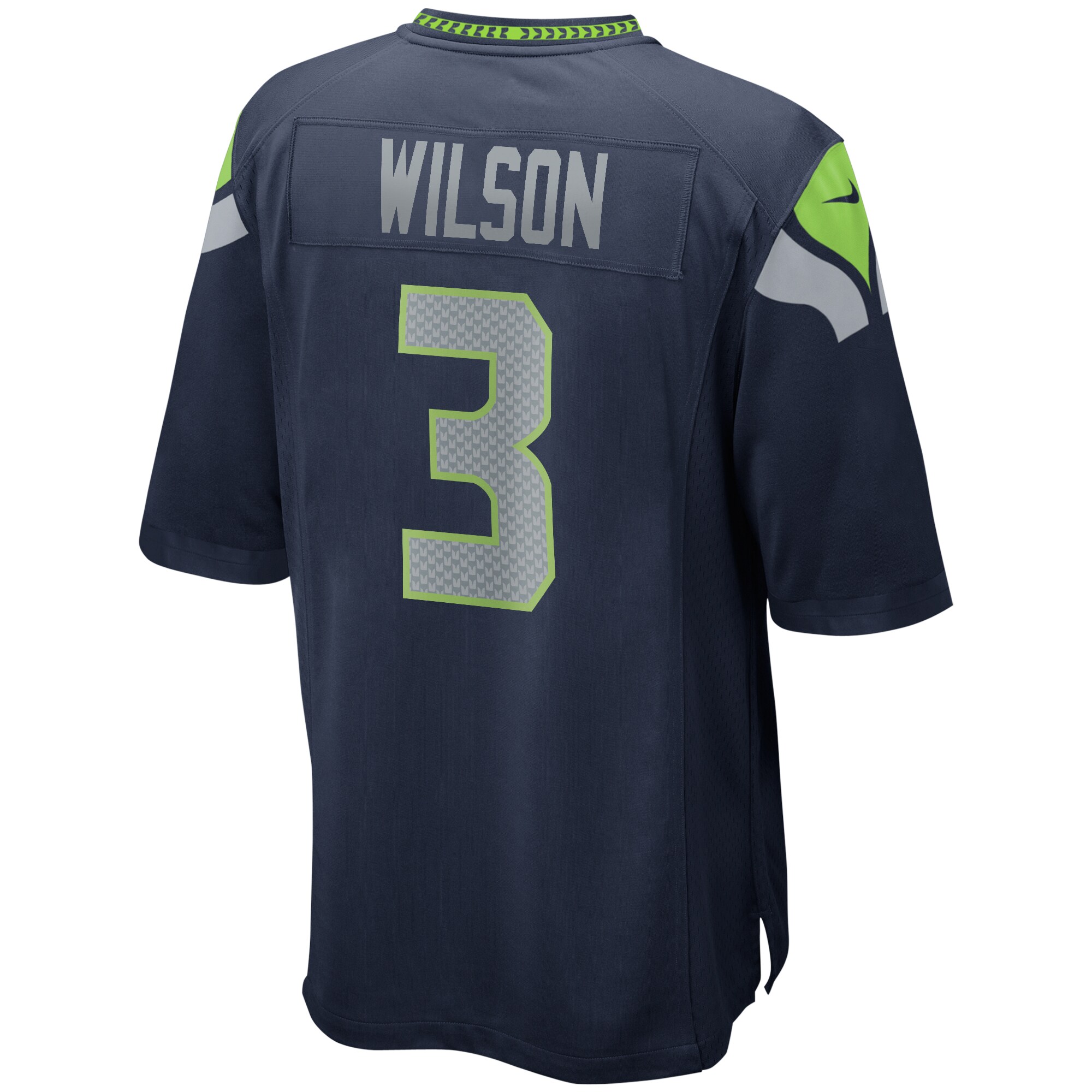 Russell Wilson Seattle Seahawks  Game Player Jersey - College Navy