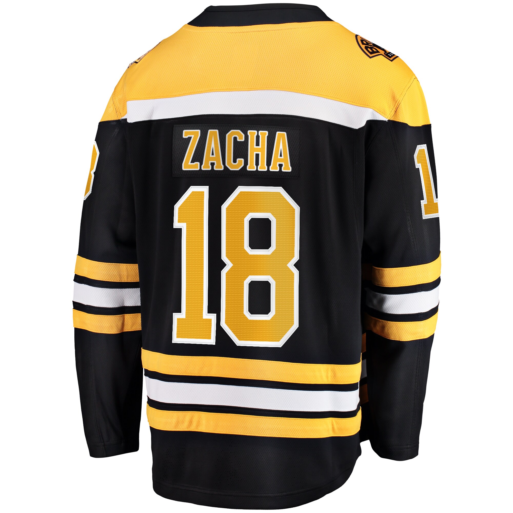 Pavel Zacha Boston Bruins Home Breakaway Player Jersey - Black