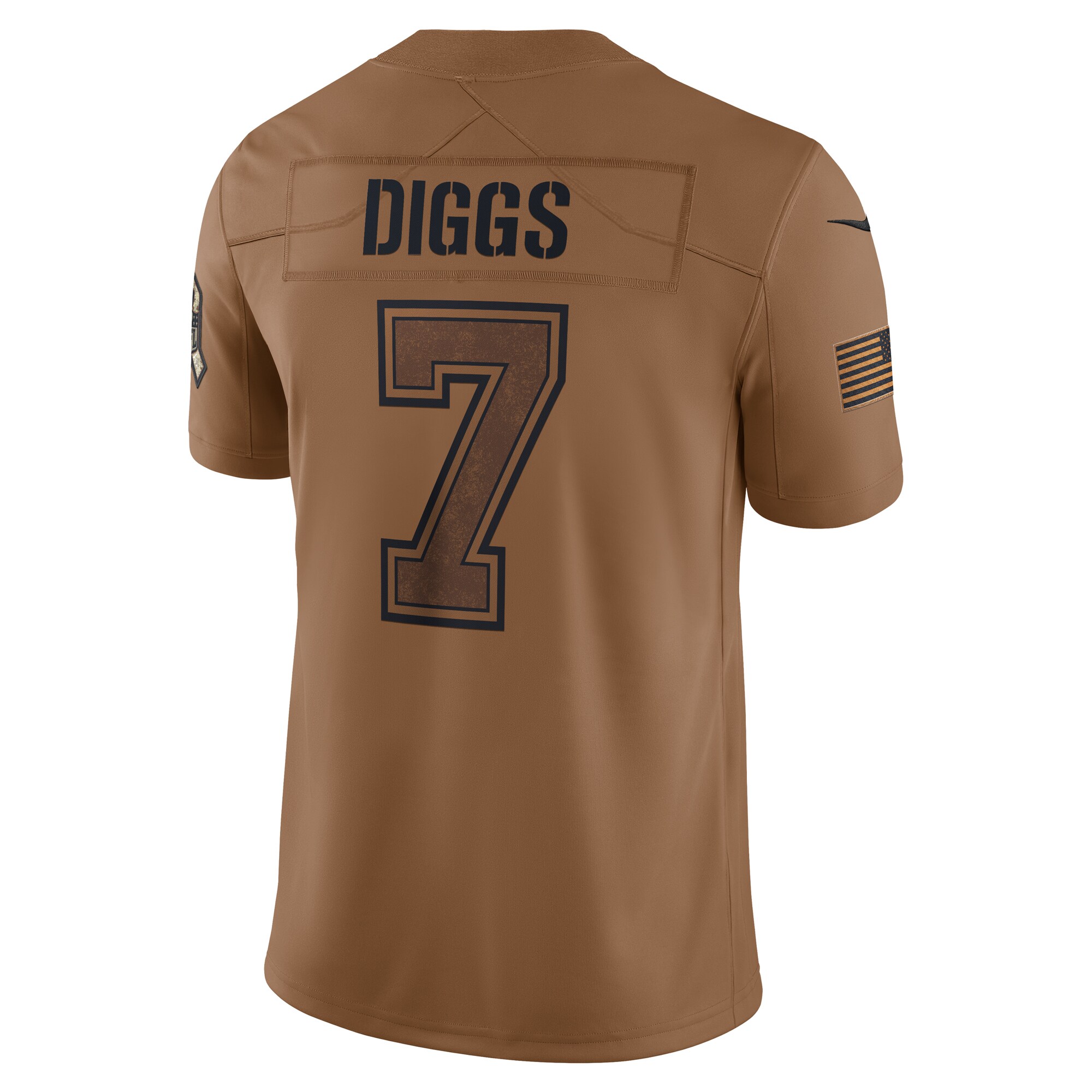 Trevon Diggs Dallas Cowboys  2023 Salute To Service Limited Jersey - Brown