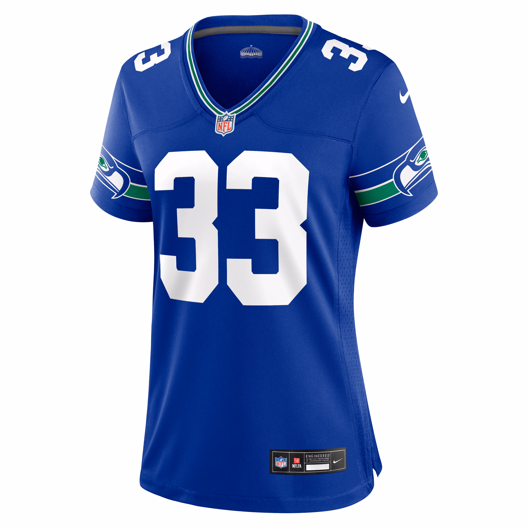 Jamal Adams Seattle Seahawks Women's Throwback Player Game Jersey - Royal