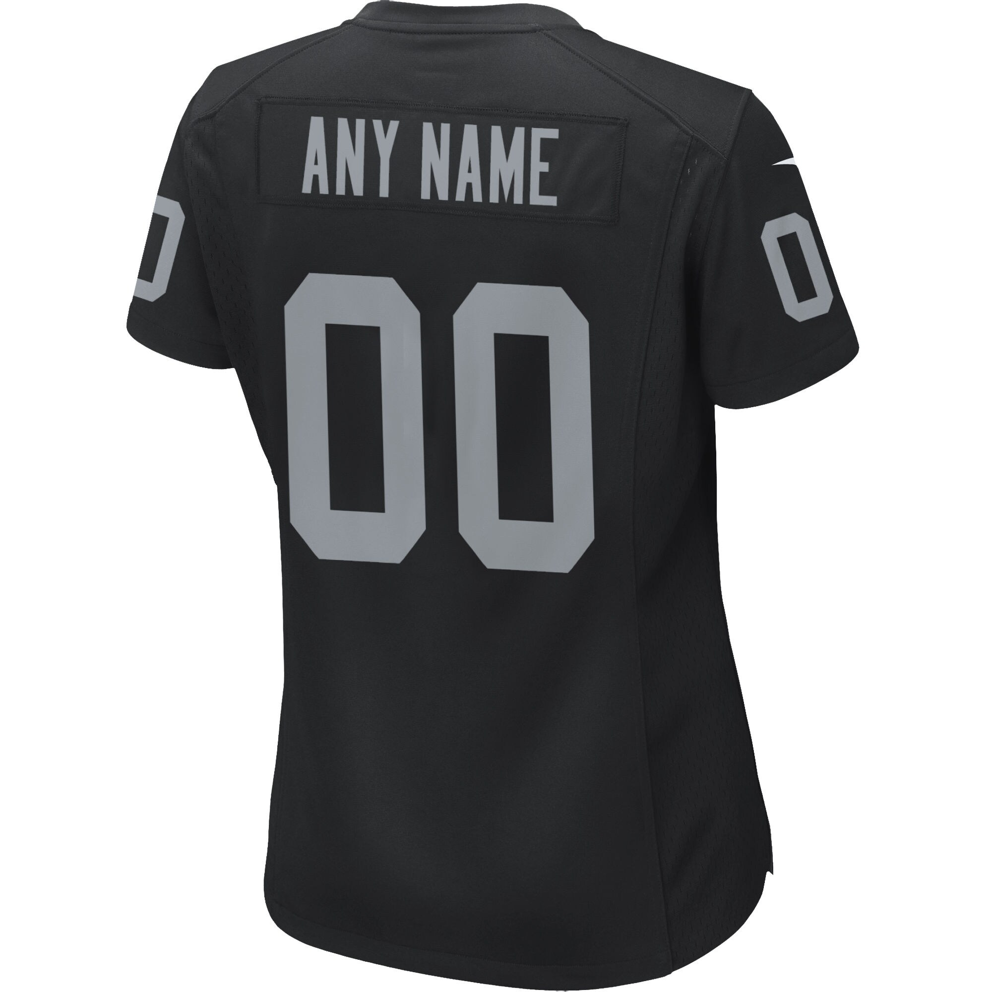 Las Vegas Raiders  Women's Custom Game Jersey - Black