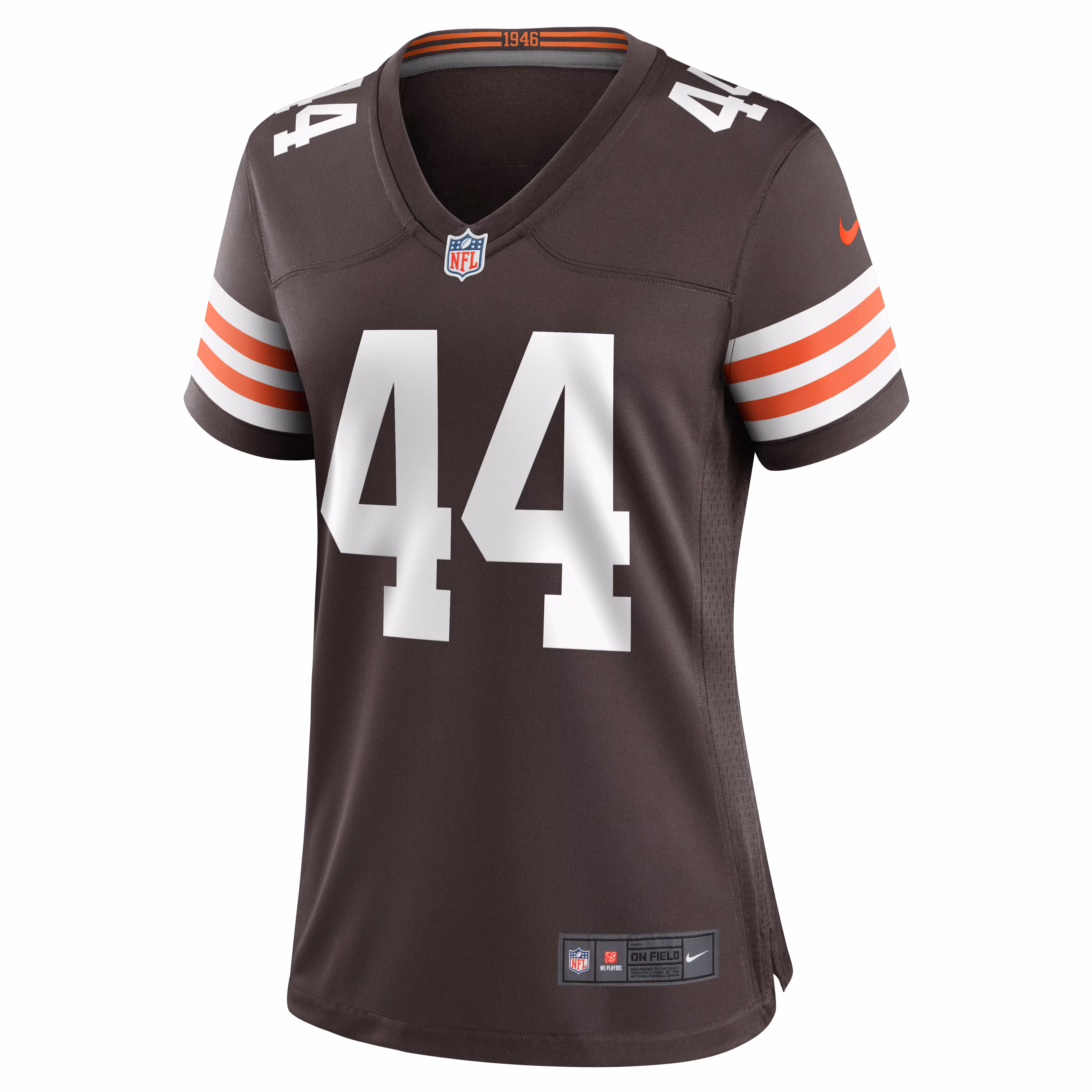 Sione Takitaki Cleveland Browns Women's Game Jersey - Brown