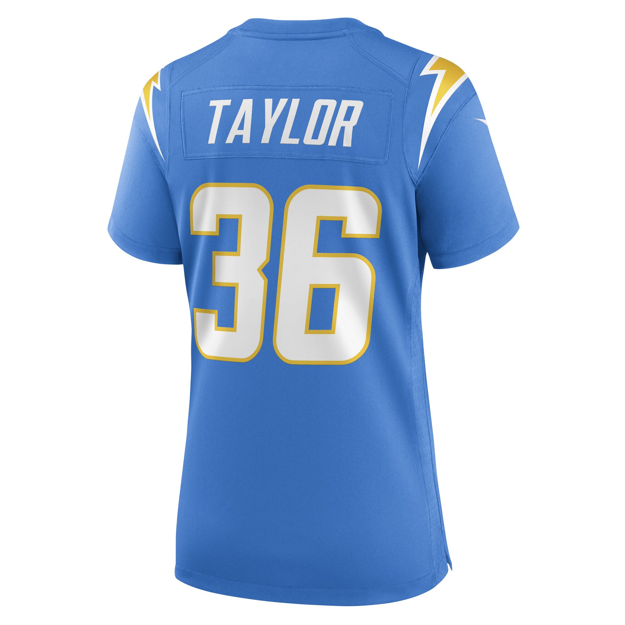 Ja'Sir Taylor Los Angeles Chargers  Women's Game Player Jersey - Powder Blue