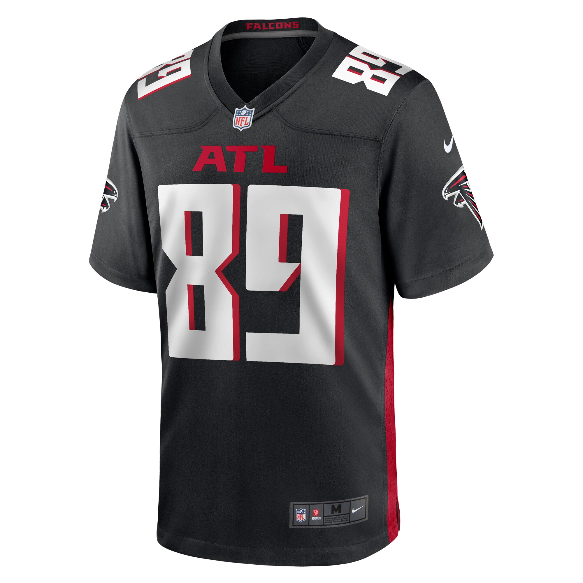 Charlie Woerner Atlanta Falcons  Game Jersey -  Black