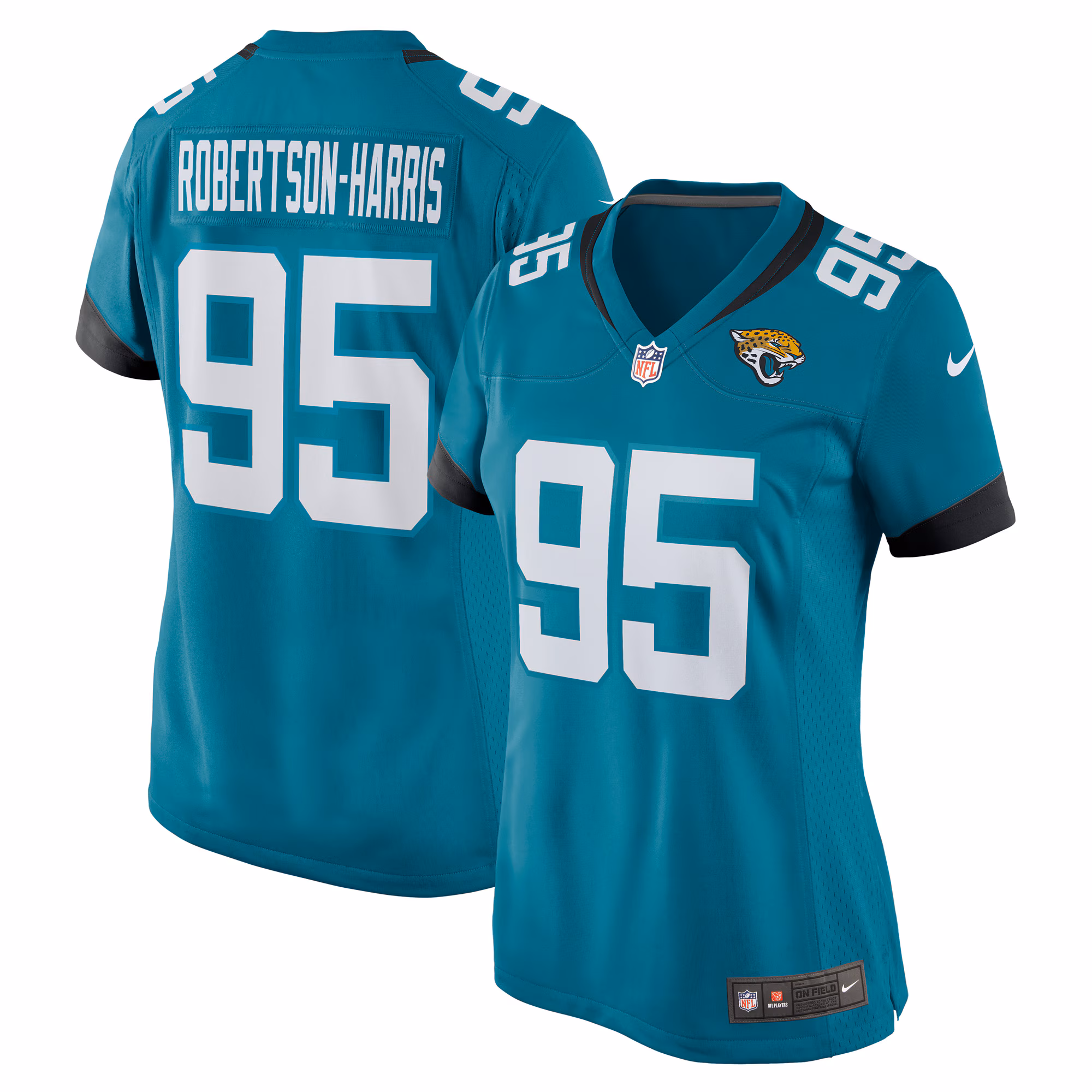 Roy Robertson-Harris Jacksonville Jaguars Women's Game Jersey - Black