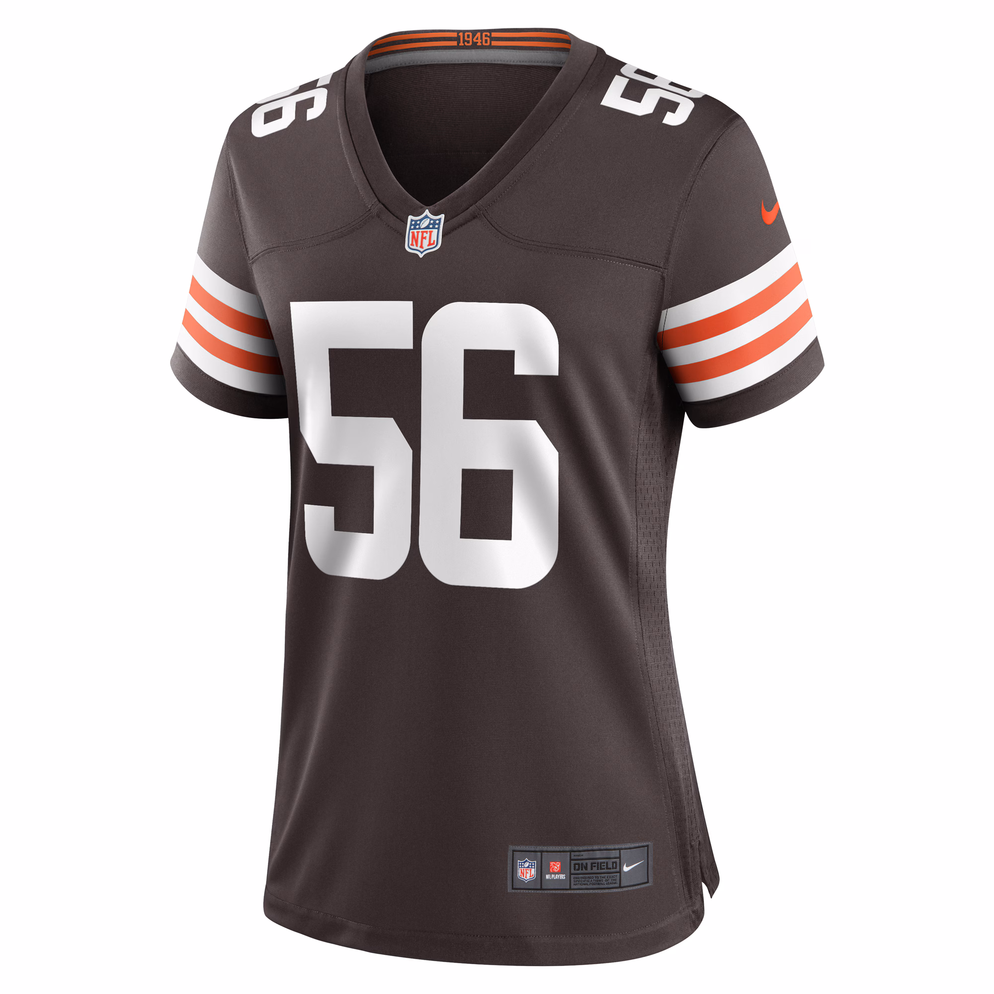 Luke Wypler Cleveland Browns Women's Team Game Jersey -  Brown