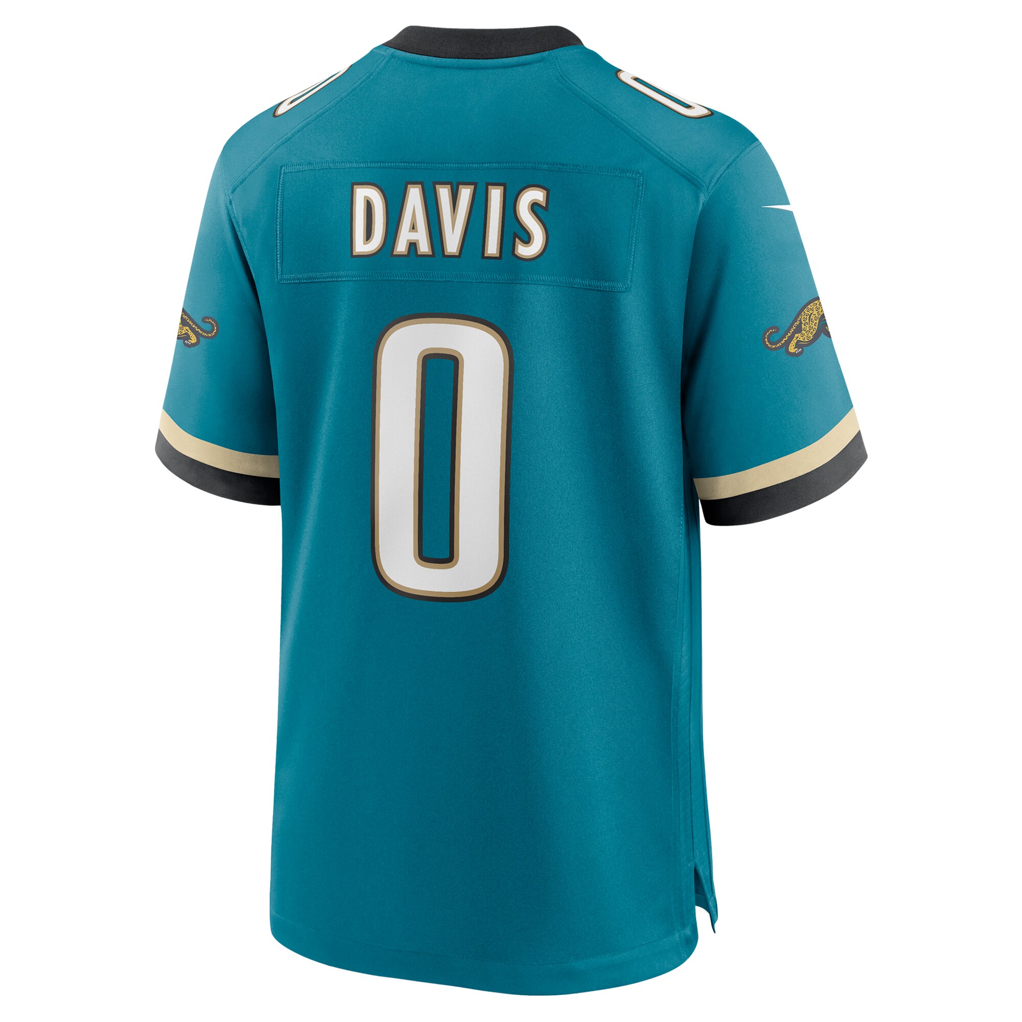 Gabe Davis Jacksonville Jaguars Prowler Throwback Player Game Jersey - Teal