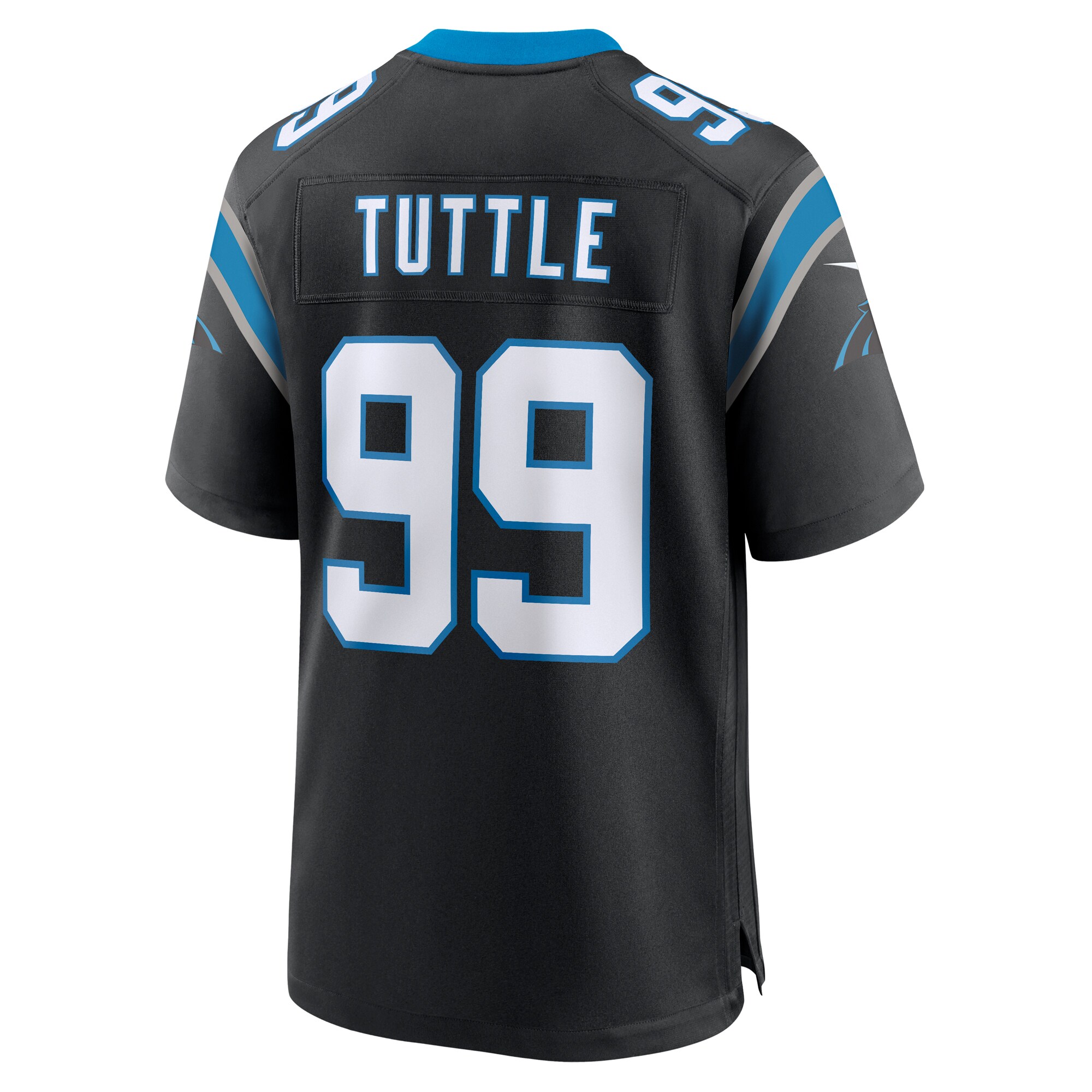 Shy Tuttle Carolina Panthers Game Player Jersey - Black