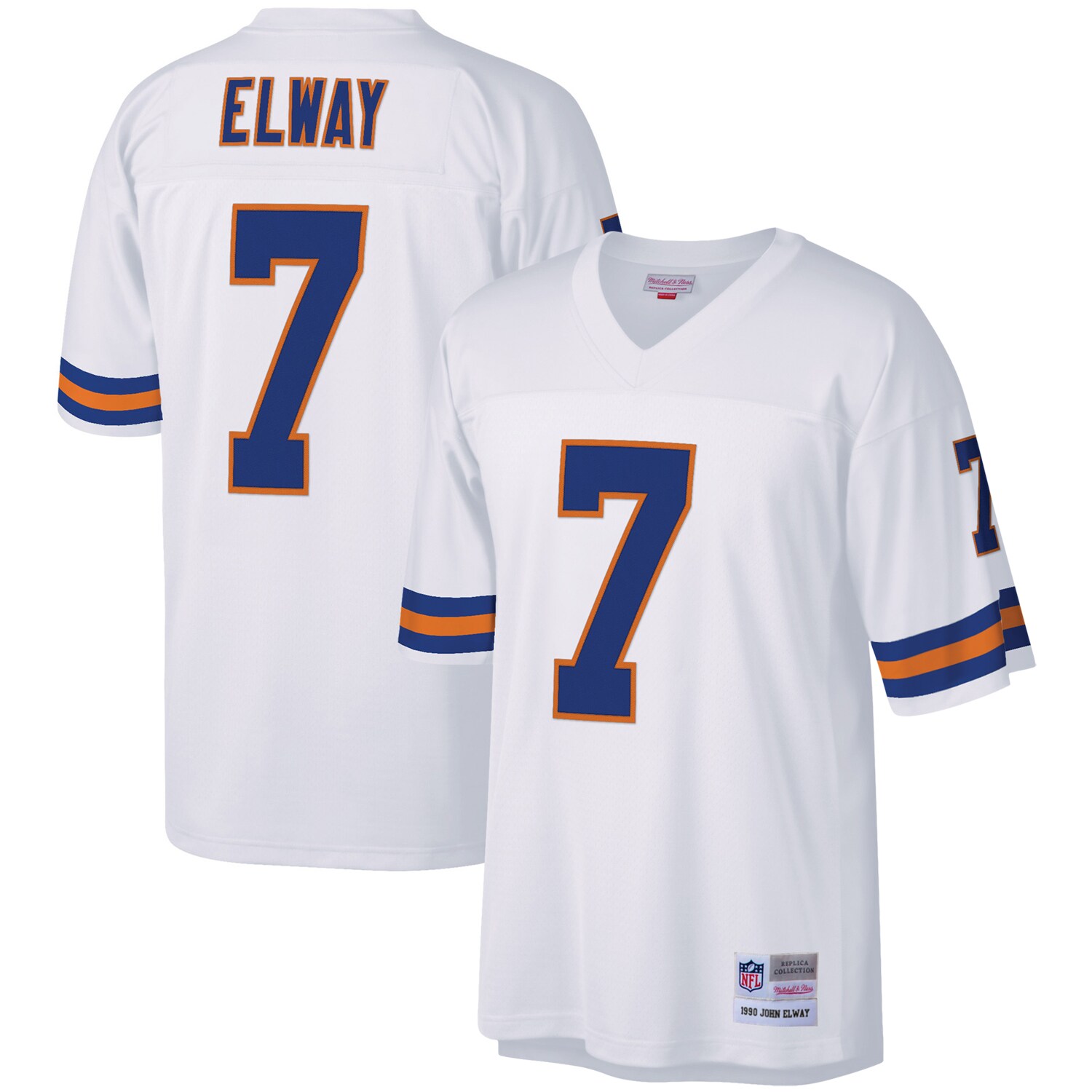 John Elway Denver Broncos  Legacy Replica Jersey - White