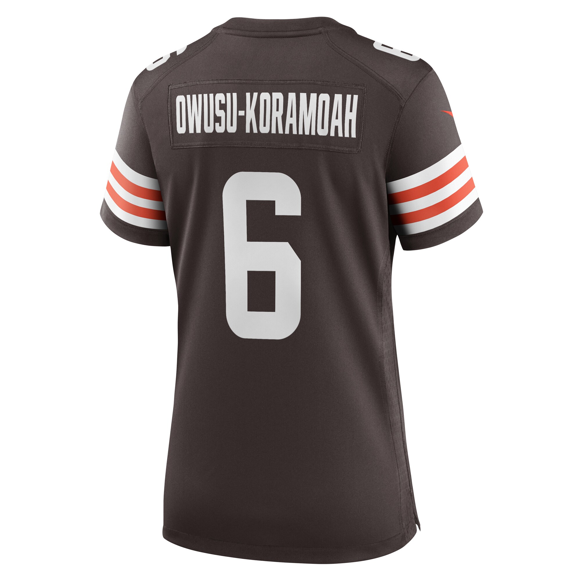 Jeremiah Owusu-Koramoah Cleveland Browns Women's Team Game Jersey - Brown